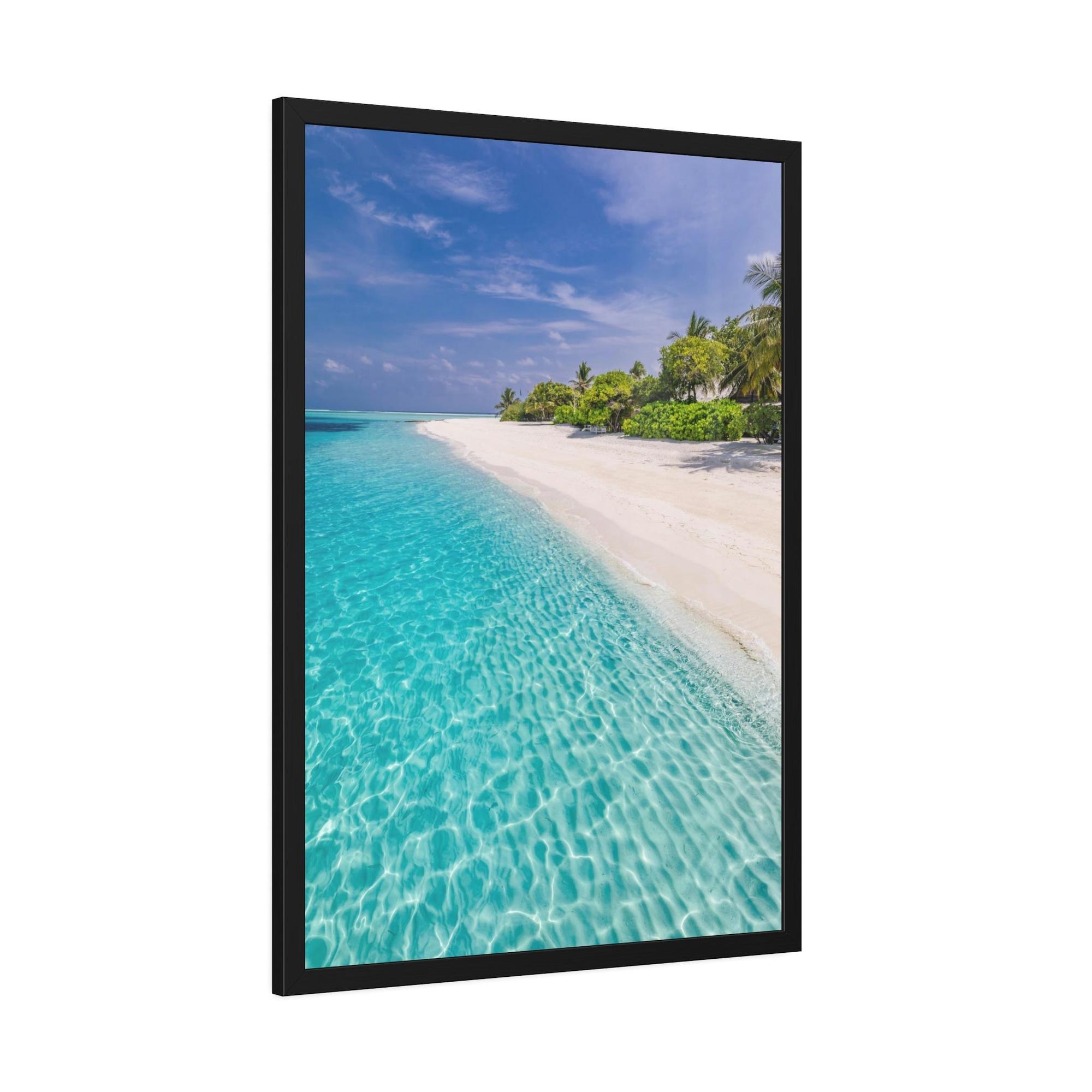 Caribbean Beach Island Dreams: Caribbean Beach Print on Canvas and Art Prints for Your Home