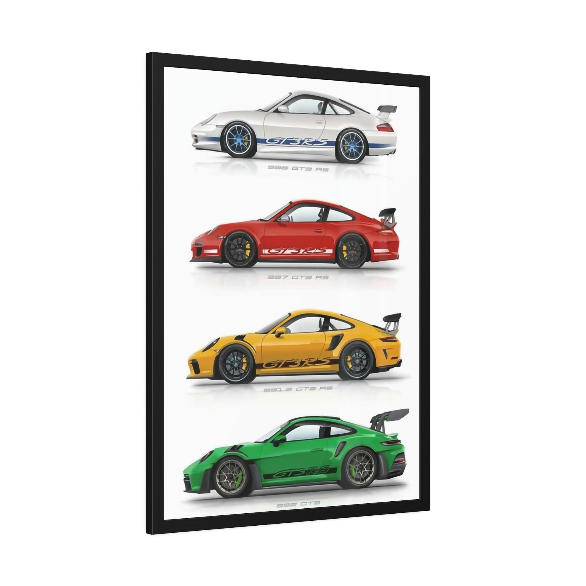 Porsche The Art of Porsche: Framed Poster & Canvas for Enthusiasts and Collectors