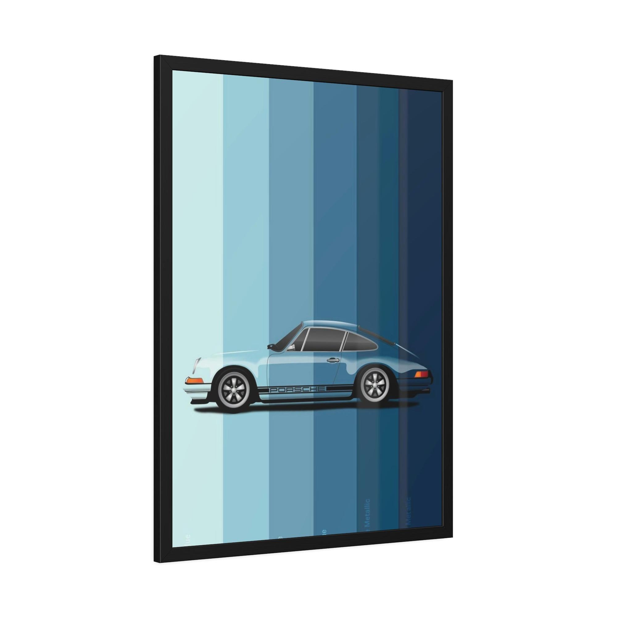 Porsche Porsche Evolution: Timeless Wall Decor on a Framed Canvas & Poster
