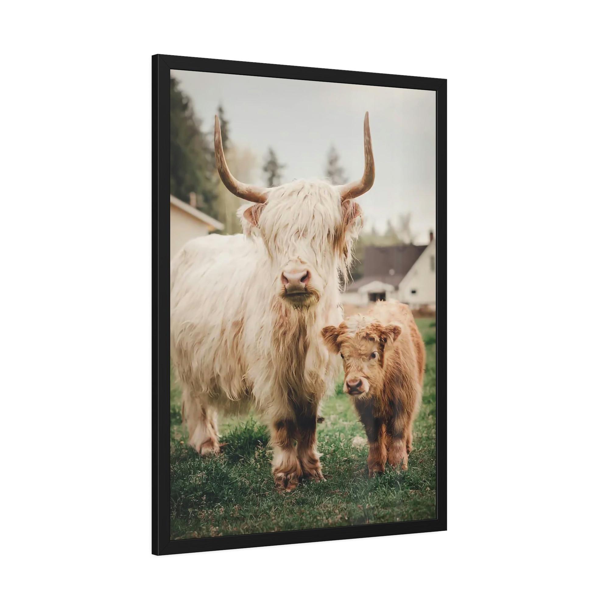 Highland Cow Highland Cow | White & Brown Highland Cows | Marvelous — Pixoram