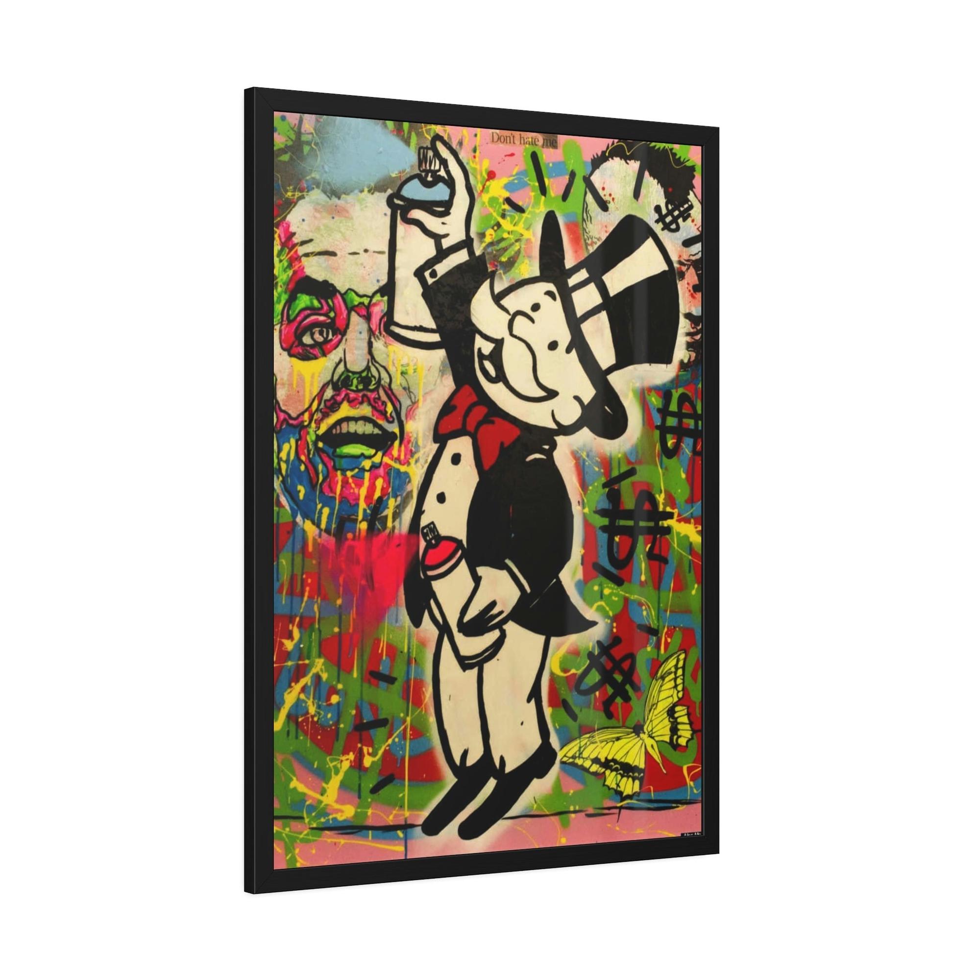 Monopoly & Motivation Urban Art that Inspires: Alec Monopoly's Wall Art and Poster Collection