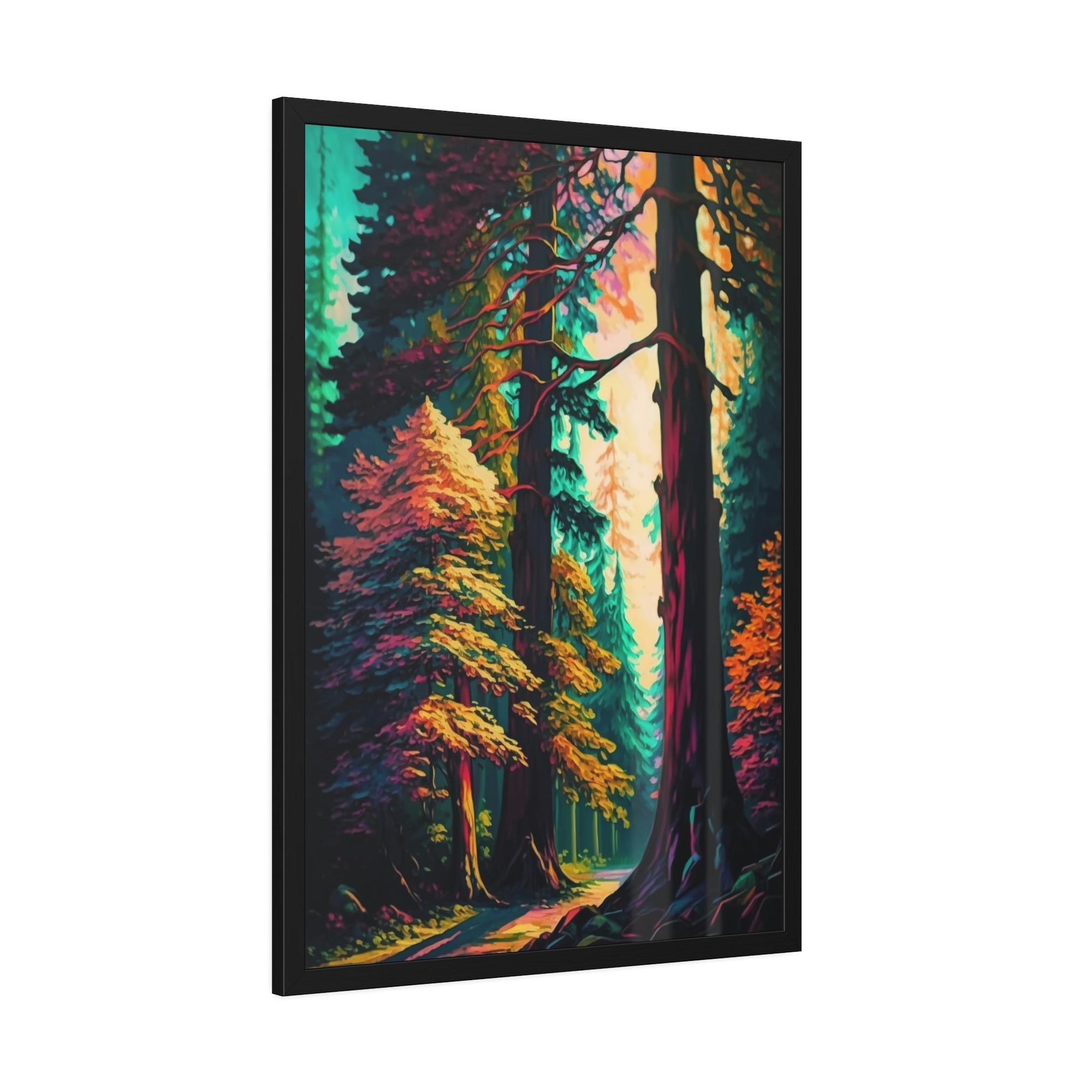 Forest Trees Whispers of the Forest: A Serene Retreat