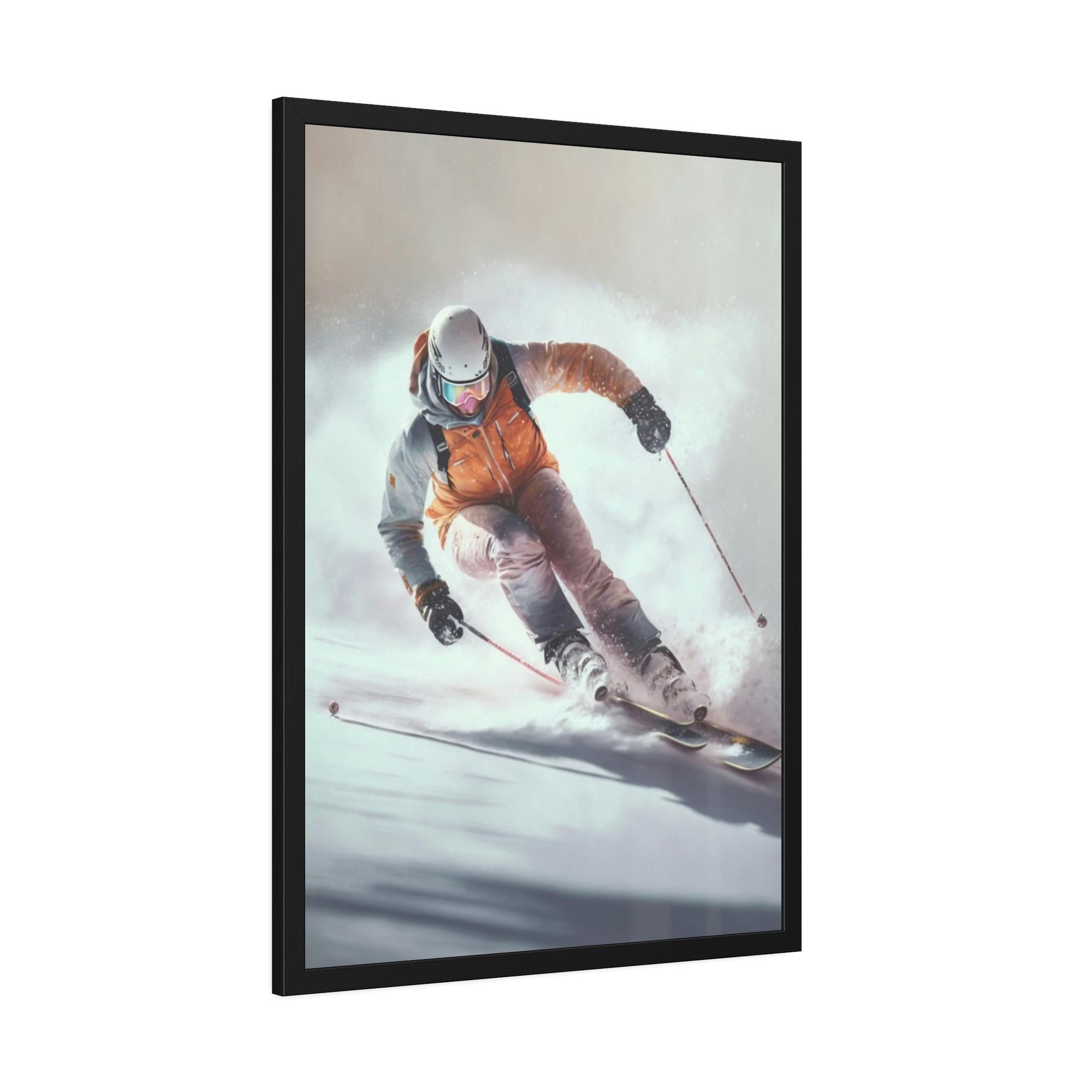 Skiing Mountain Majesty: A Breathtaking Skiing Landscape