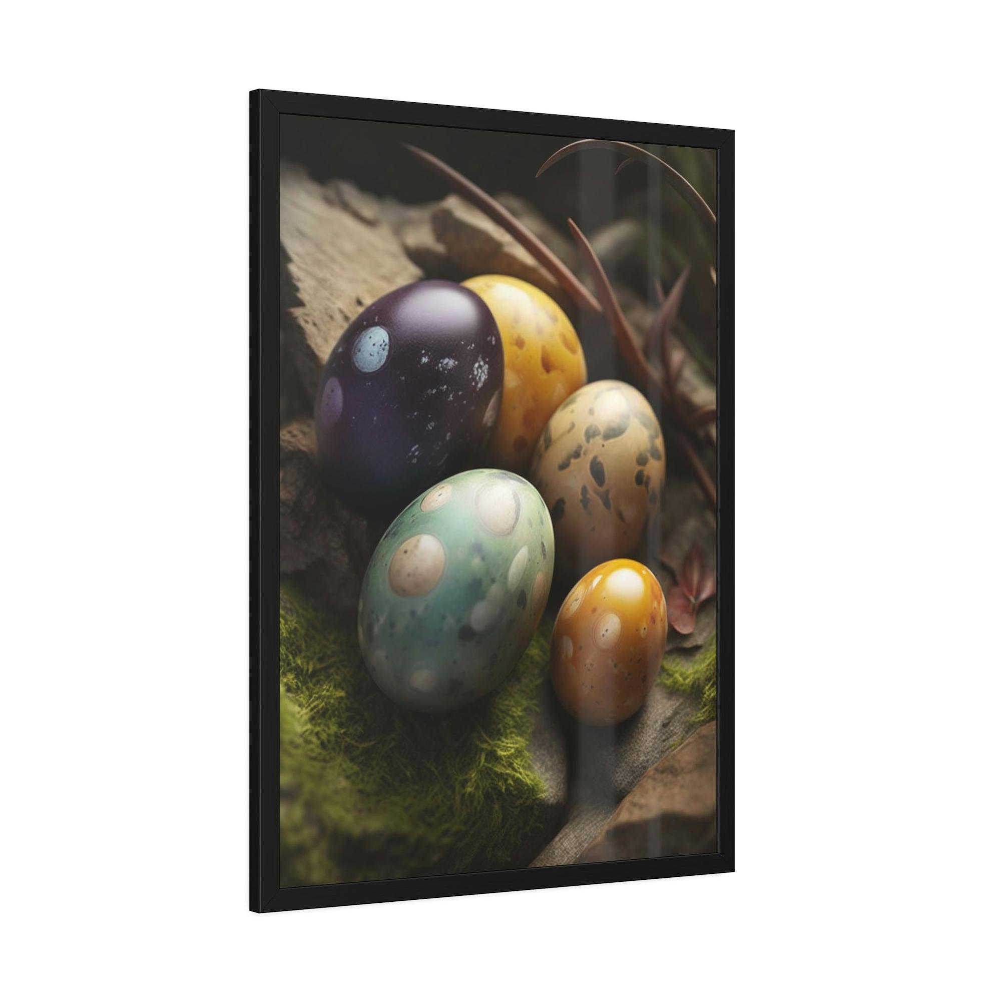 Eggs Eggcellent Adventure: A Whimsical Painting of Eggs