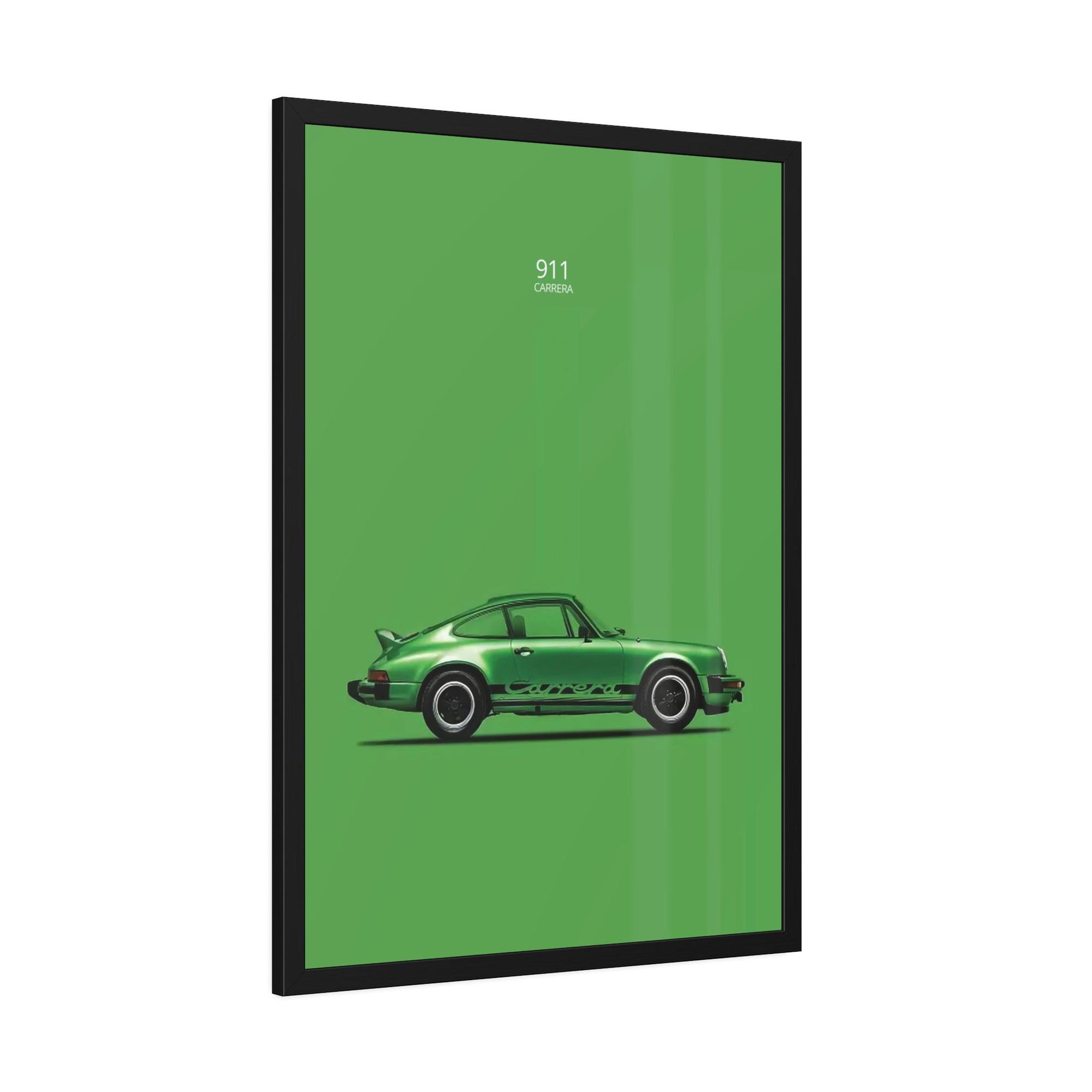 Porsche Classic Porsche: Vintage Wall Art on Natural Canvas & Poster