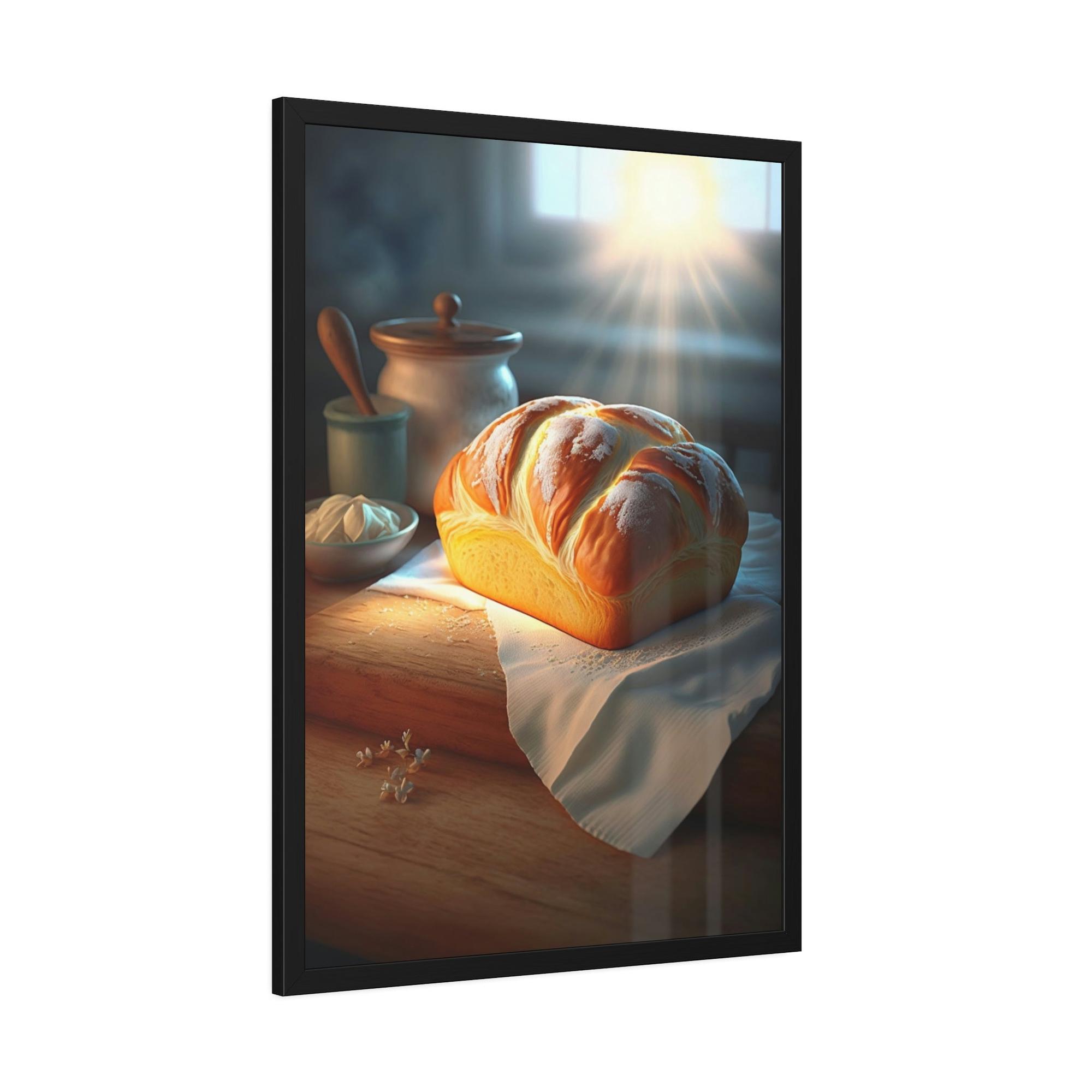 Bread The Daily Bread: Print on Canvas and Art for Kitchen Decor