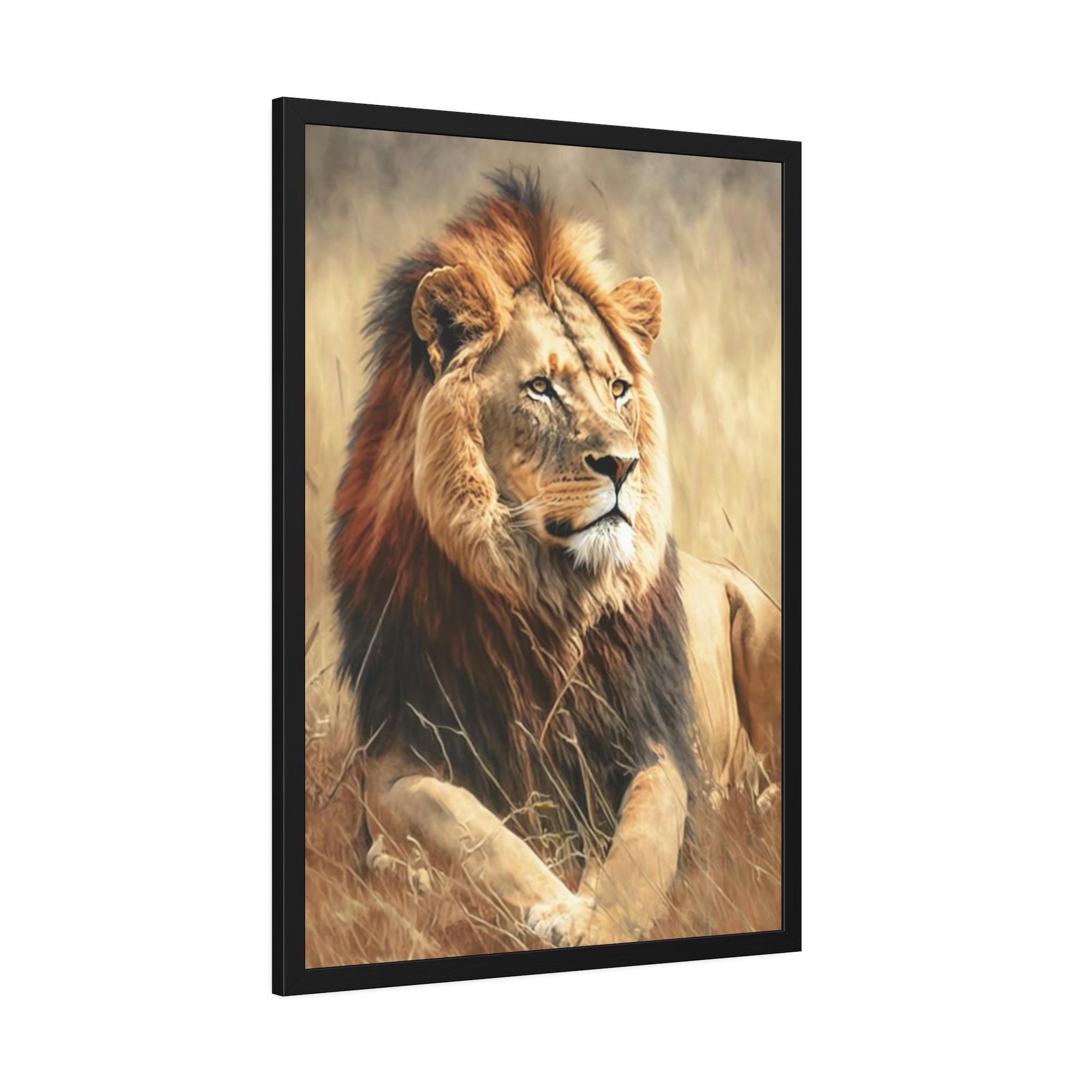 Lions Lion Strength: An Artistic Work with Lion