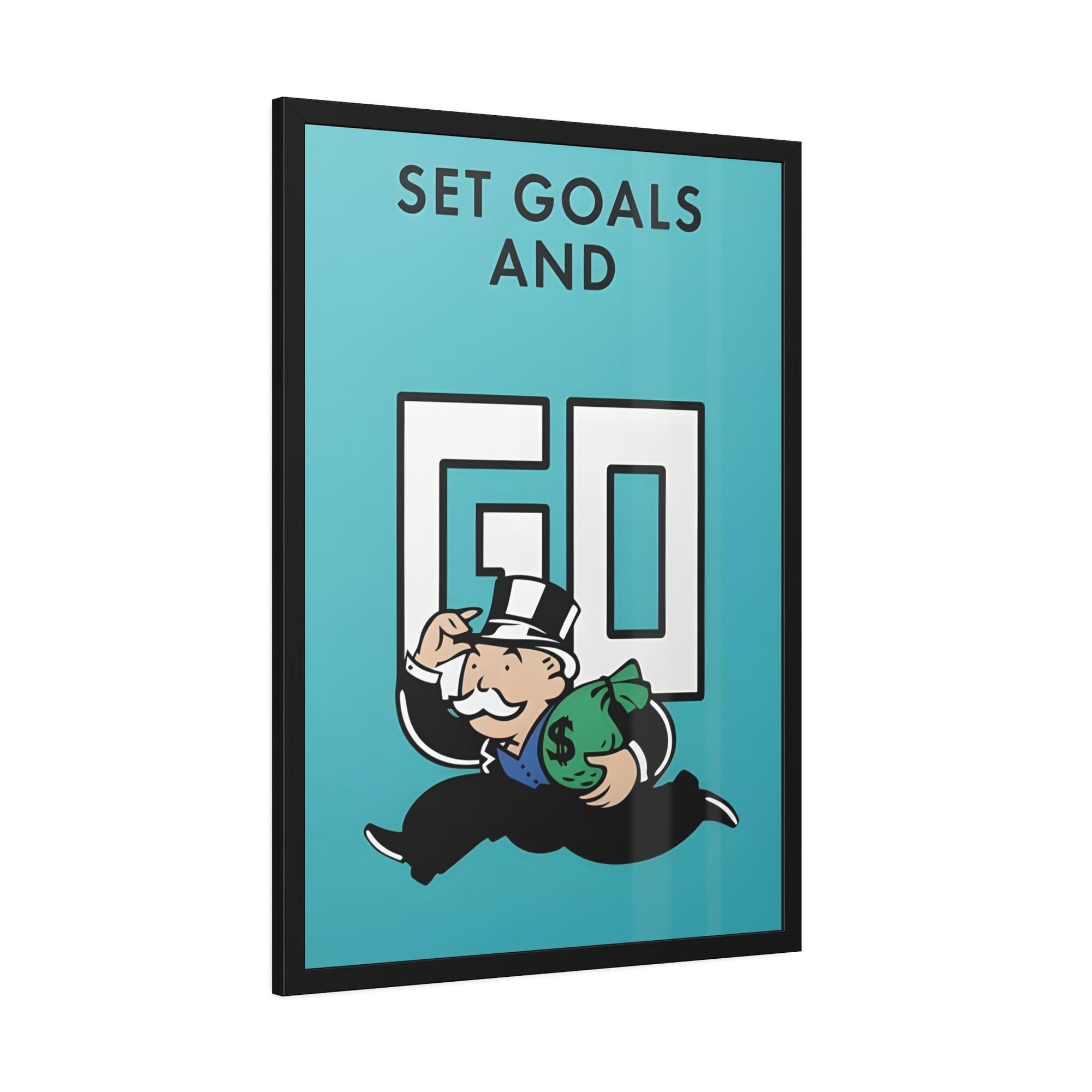undefined Artistic Reverie: Canvas & Poster Wall Art Inspired by Monopoly and Motivation