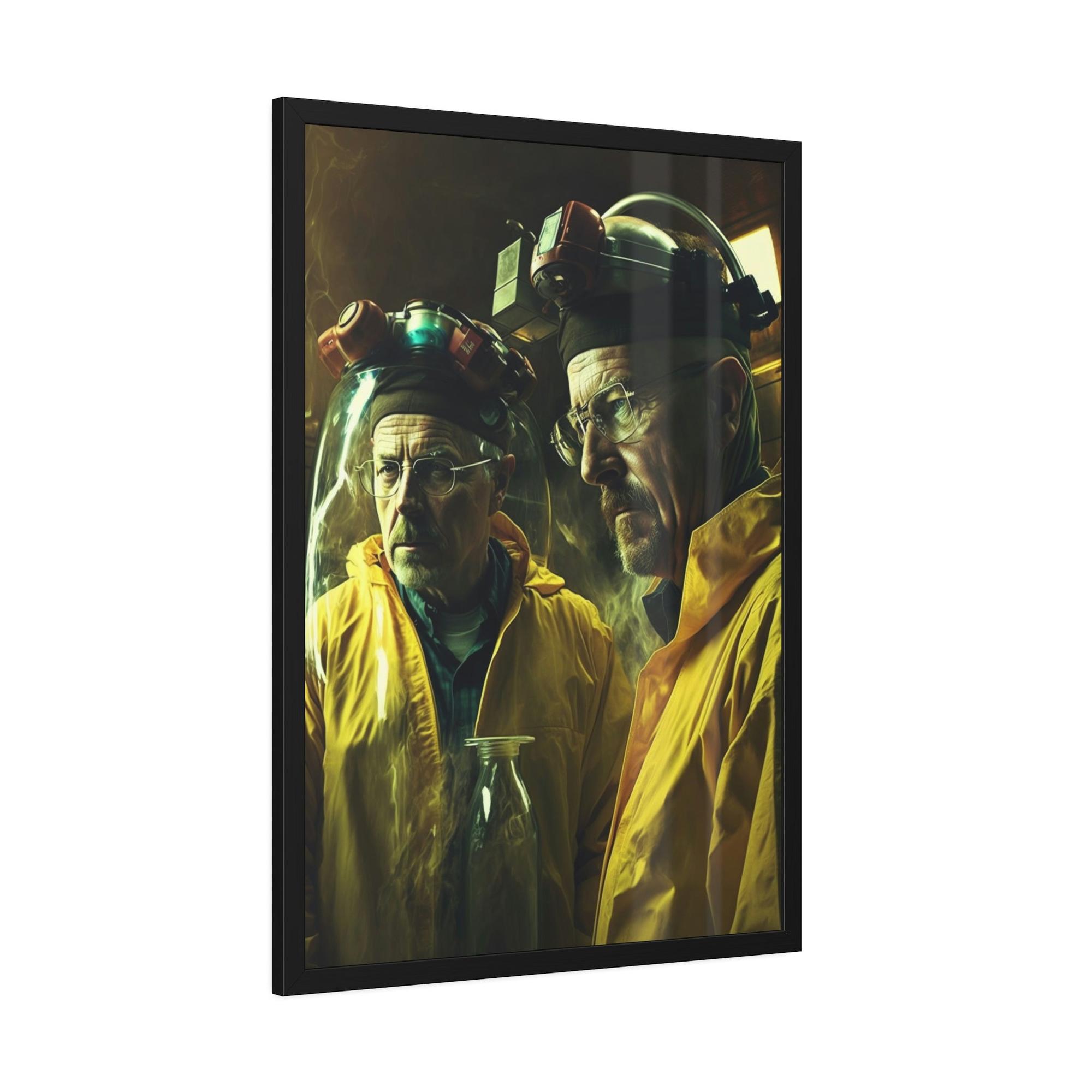undefined Breaking Bad: The Ultimate Tribute in Framed Canvas Art