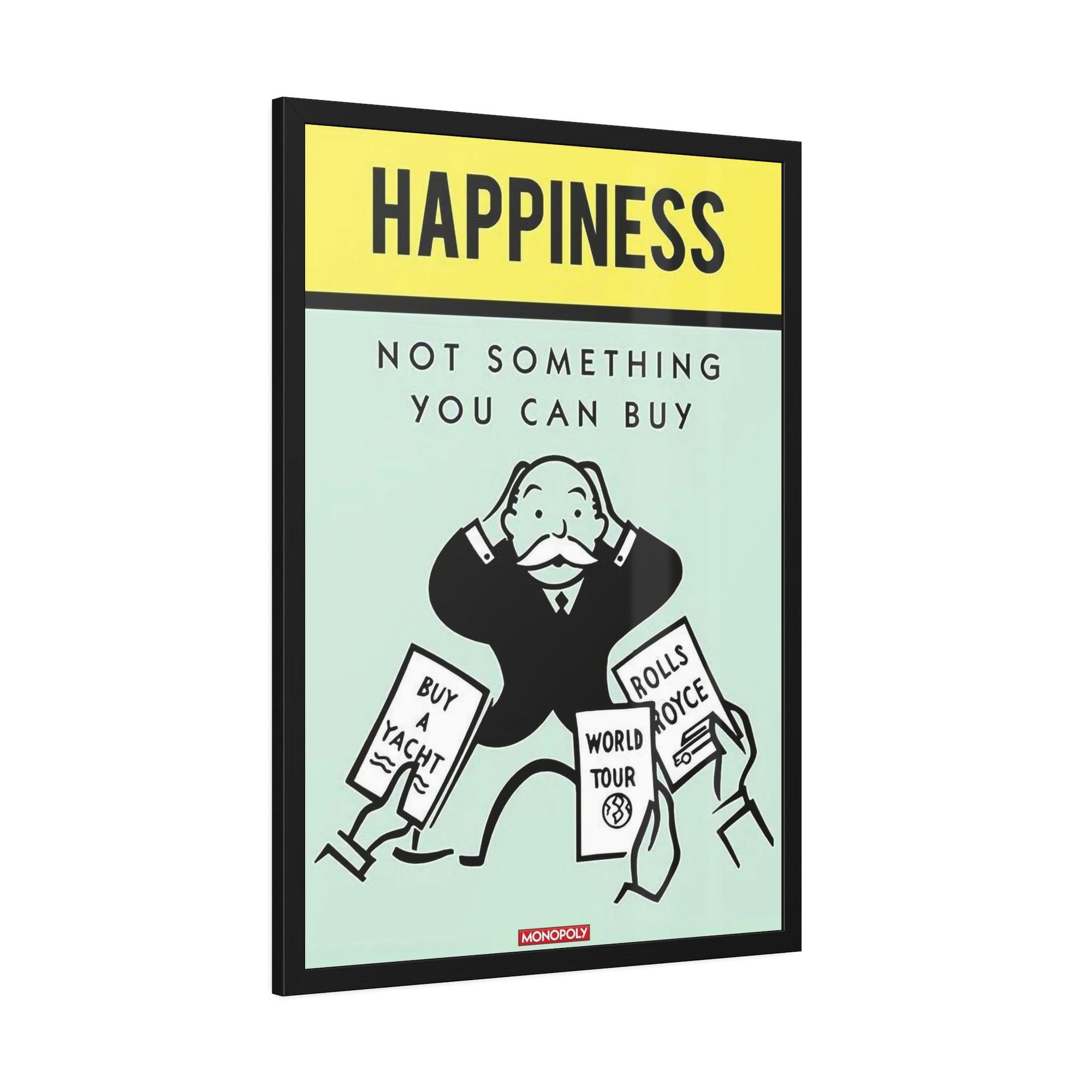 Monopoly & Motivation Money Quotes on Canvas: Alec Monopoly's Art and Poster Collection