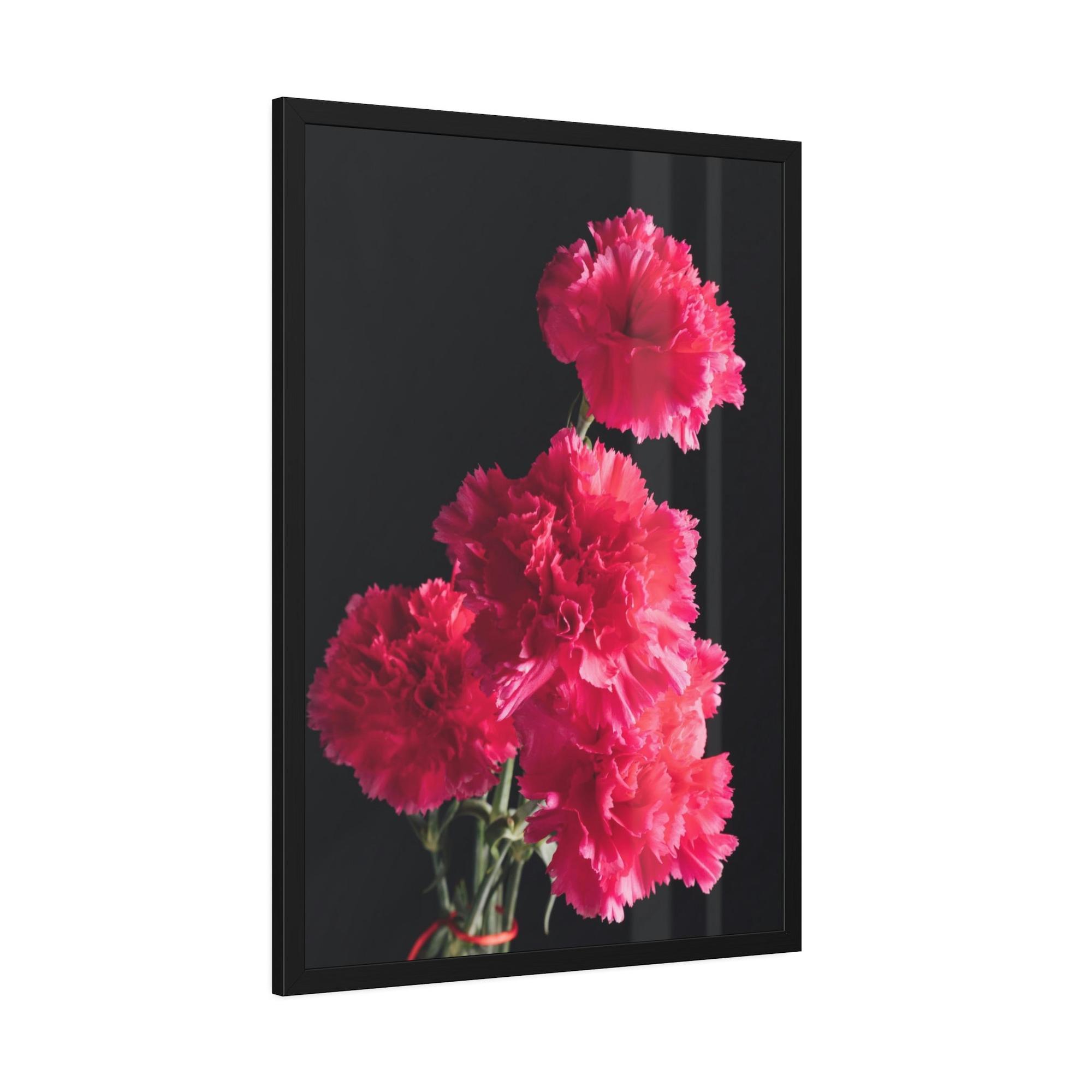 Caribbean Beach Blooming Beauty: Natural Canvas and Art Prints of Carnations for Your Home