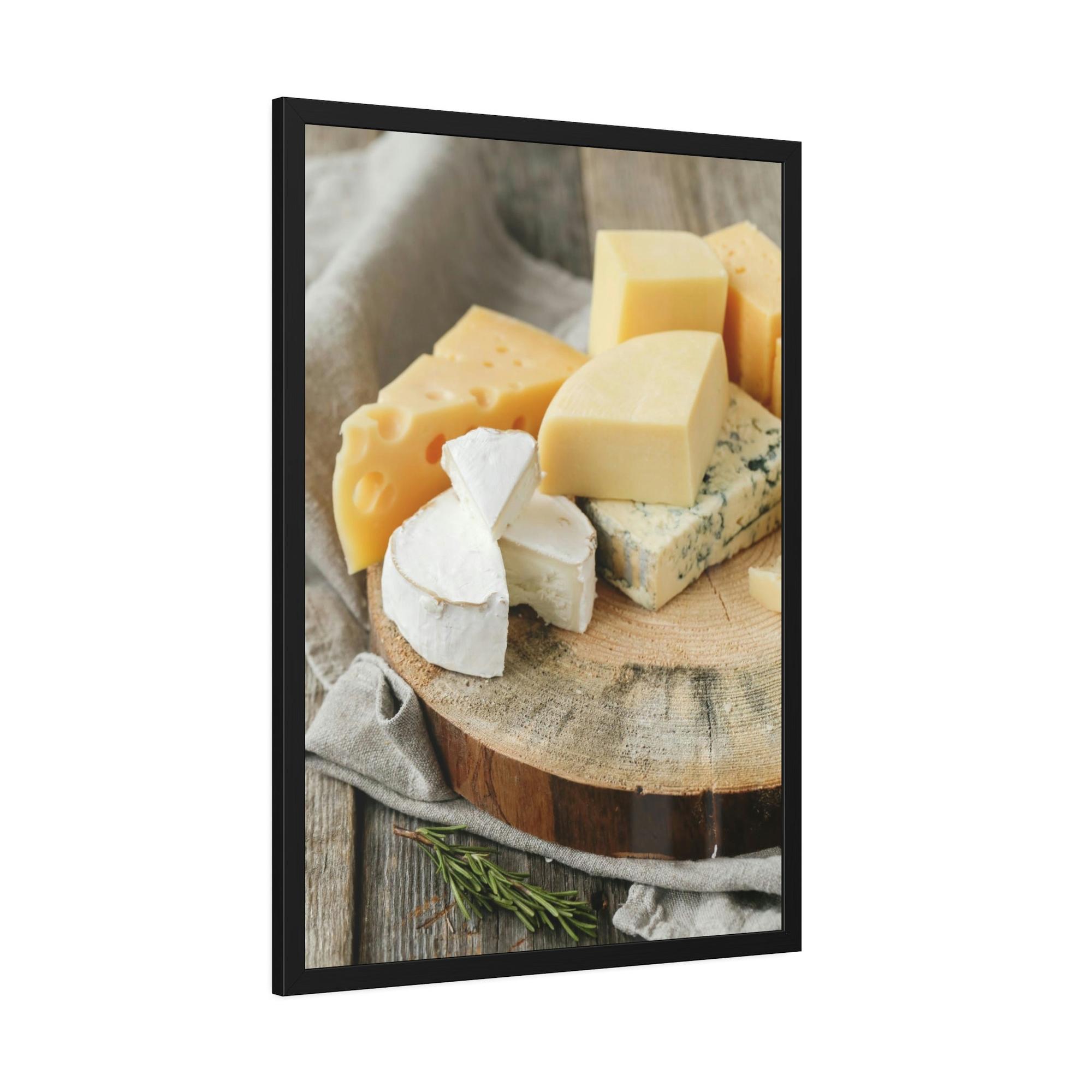 undefined The Beauty of Cheese: Premium Canvas Prints of Artfully Arranged Cheese Plates