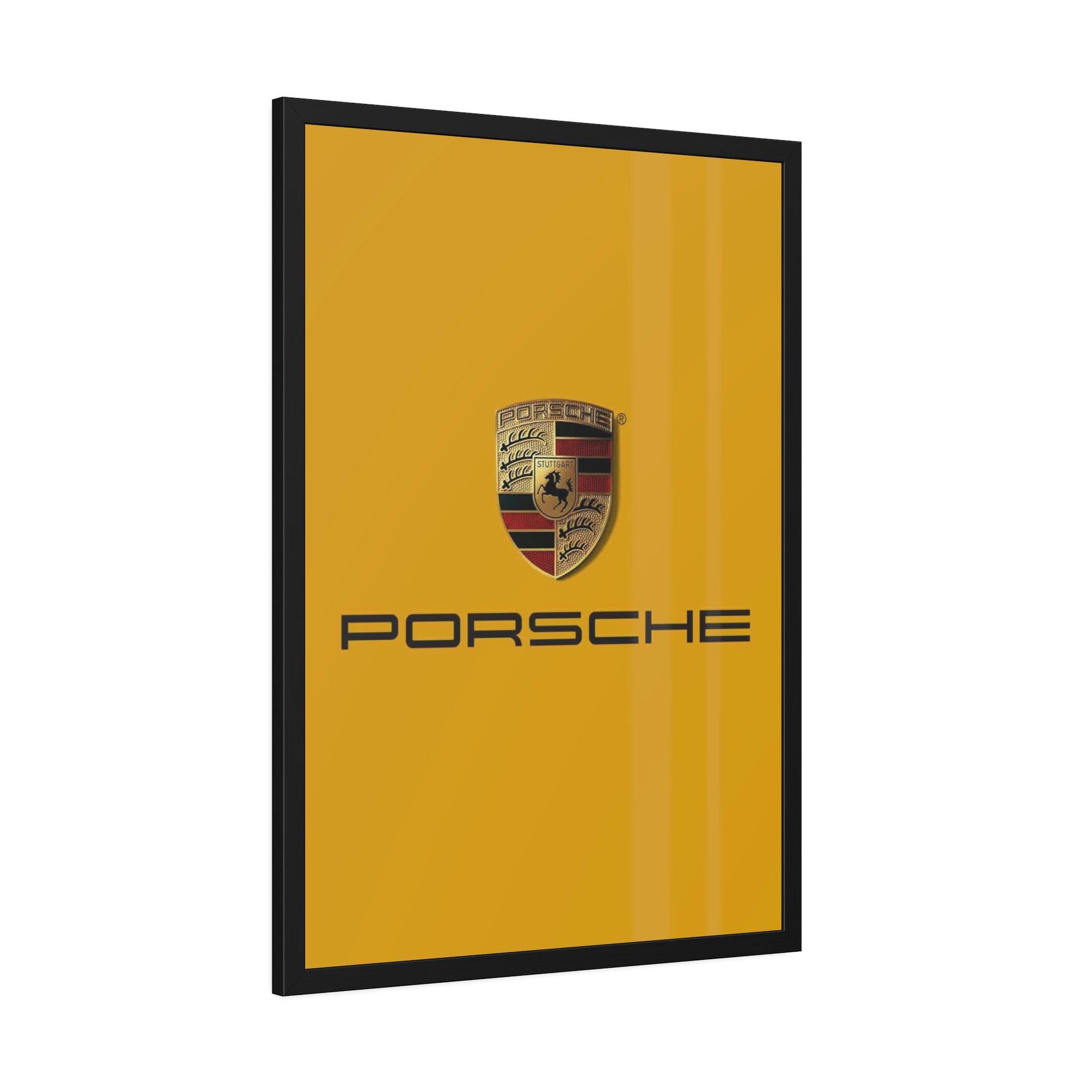 Porsche The Iconic Porsche Logo: A Symbol of Prestige and Quality on Canvas & Poster
