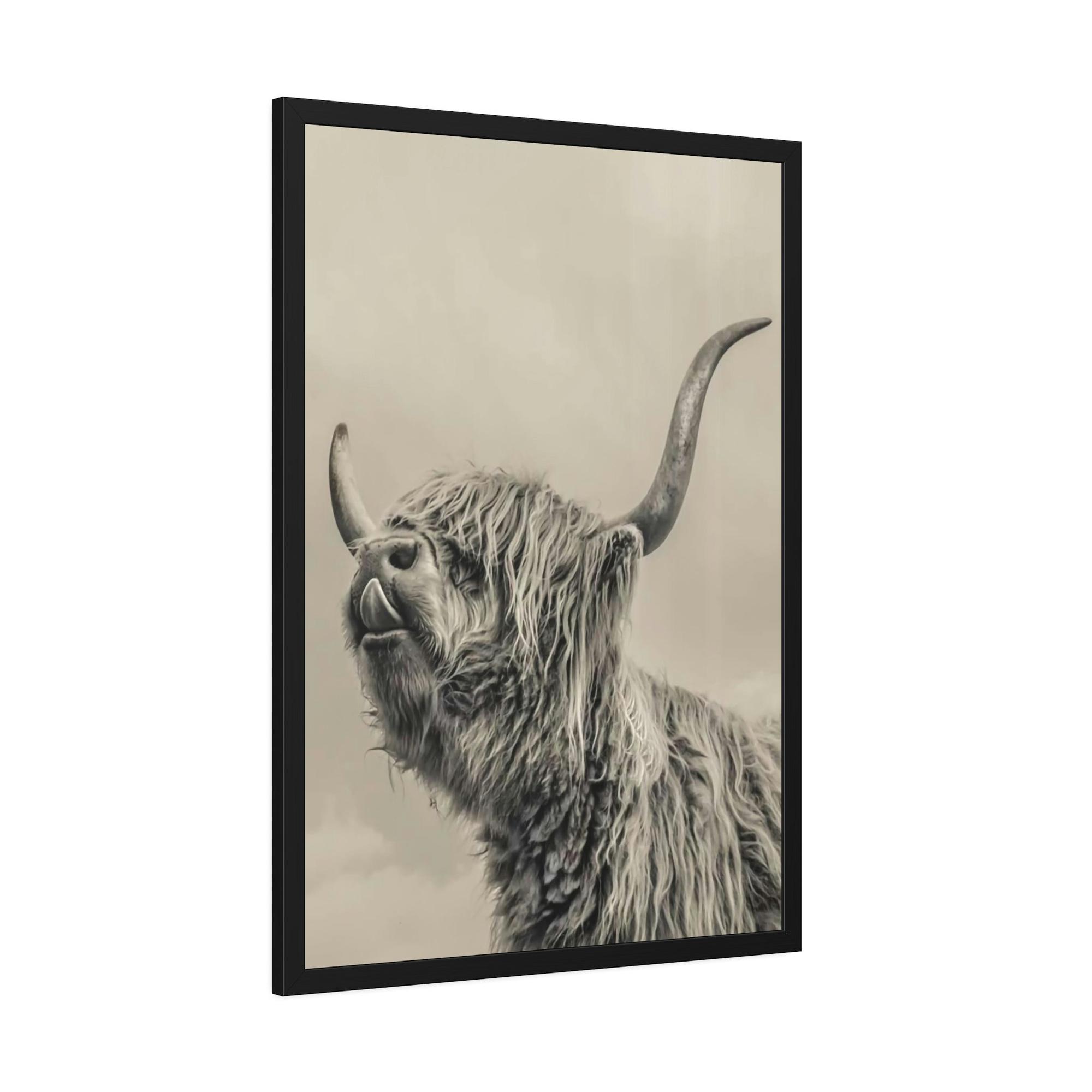 Highland Cow Highland Cow Canvas Wall Art | Wool Cattle | Art Canvas — Pixoram