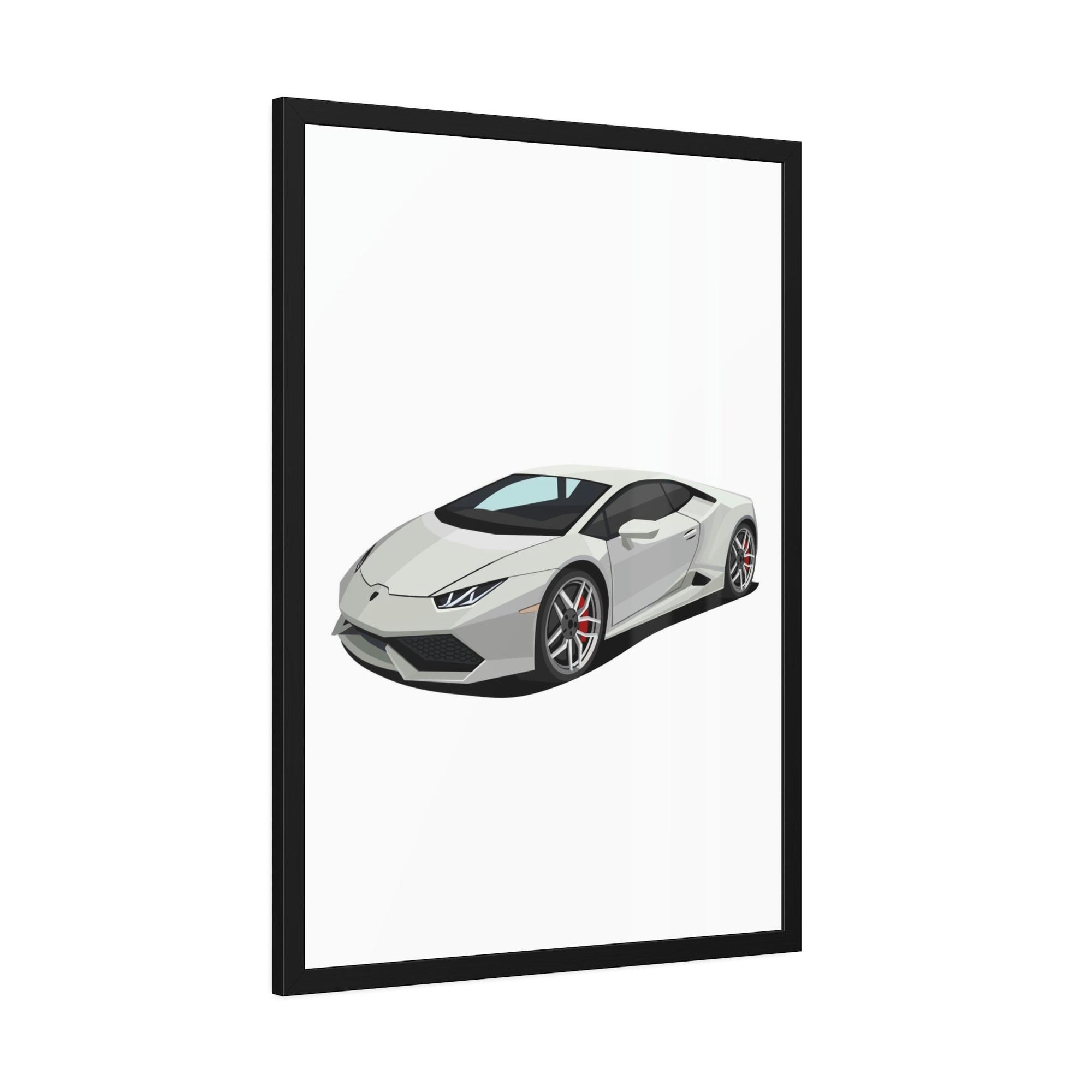 Lamborghini Lamborghini's Track Legend: Canvas & Poster Art of a Supercar