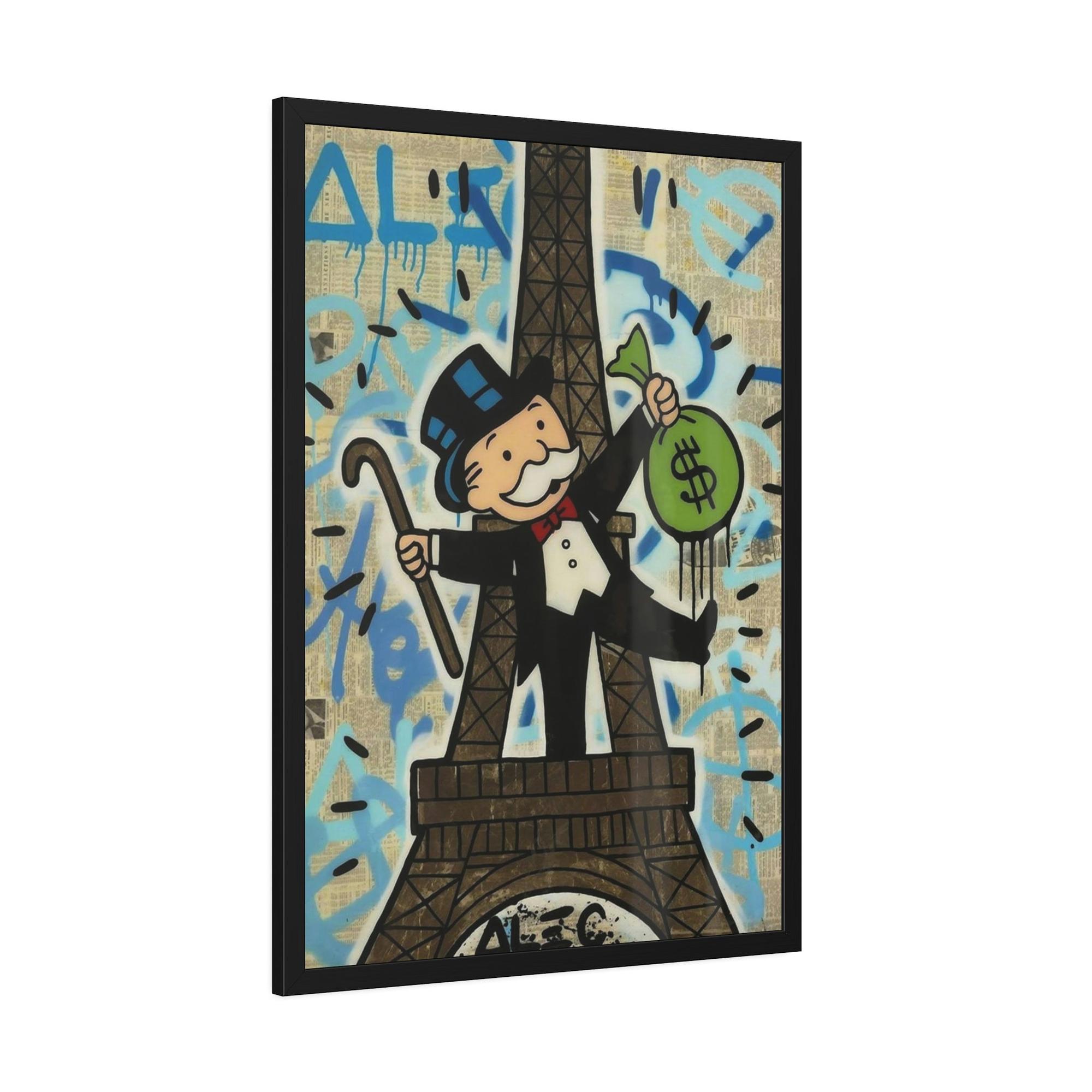 Monopoly & Motivation The Art of the Urban Landscape: Alec Monopoly's Framed Posters and Canvas Art