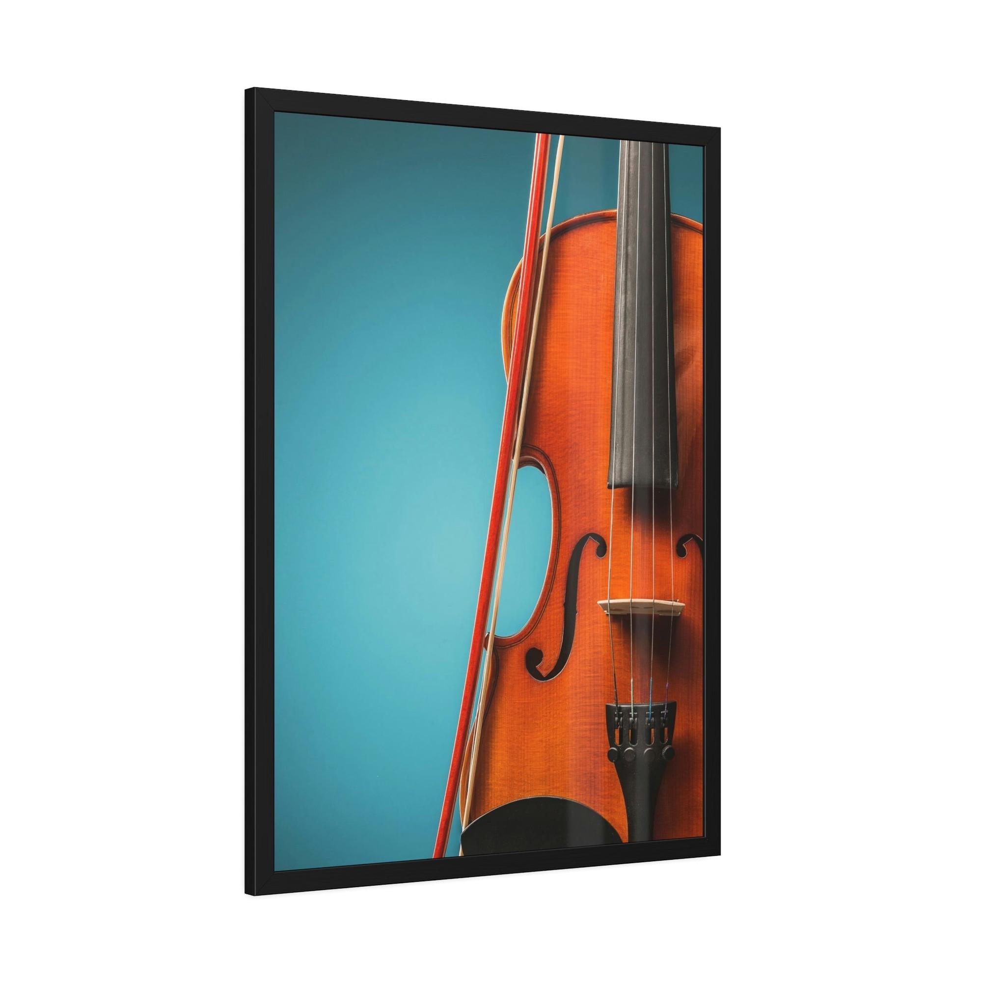 Cello Harmonious Hues: Cello Wall Art on Canvas