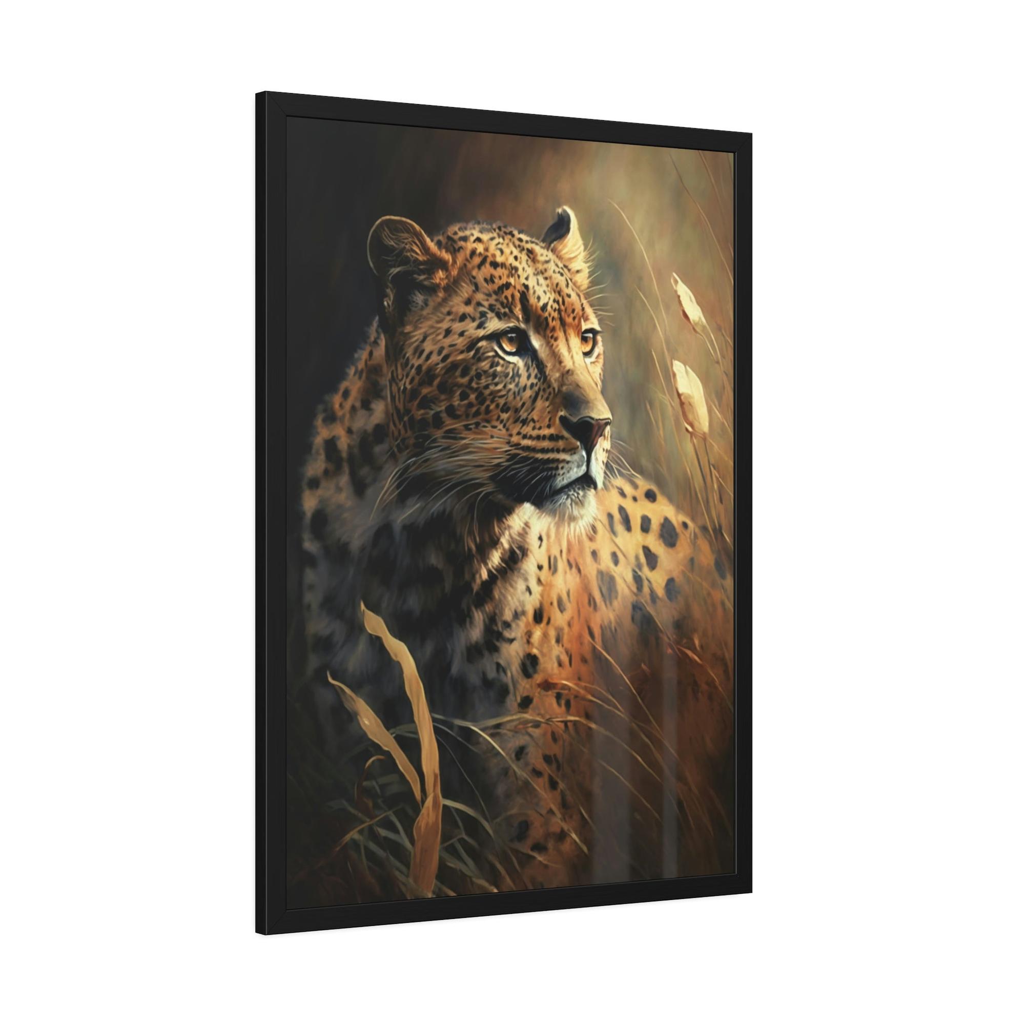 Cheetahs Fierce and Fast: Cheetahs on Dynamic Framed Canvas