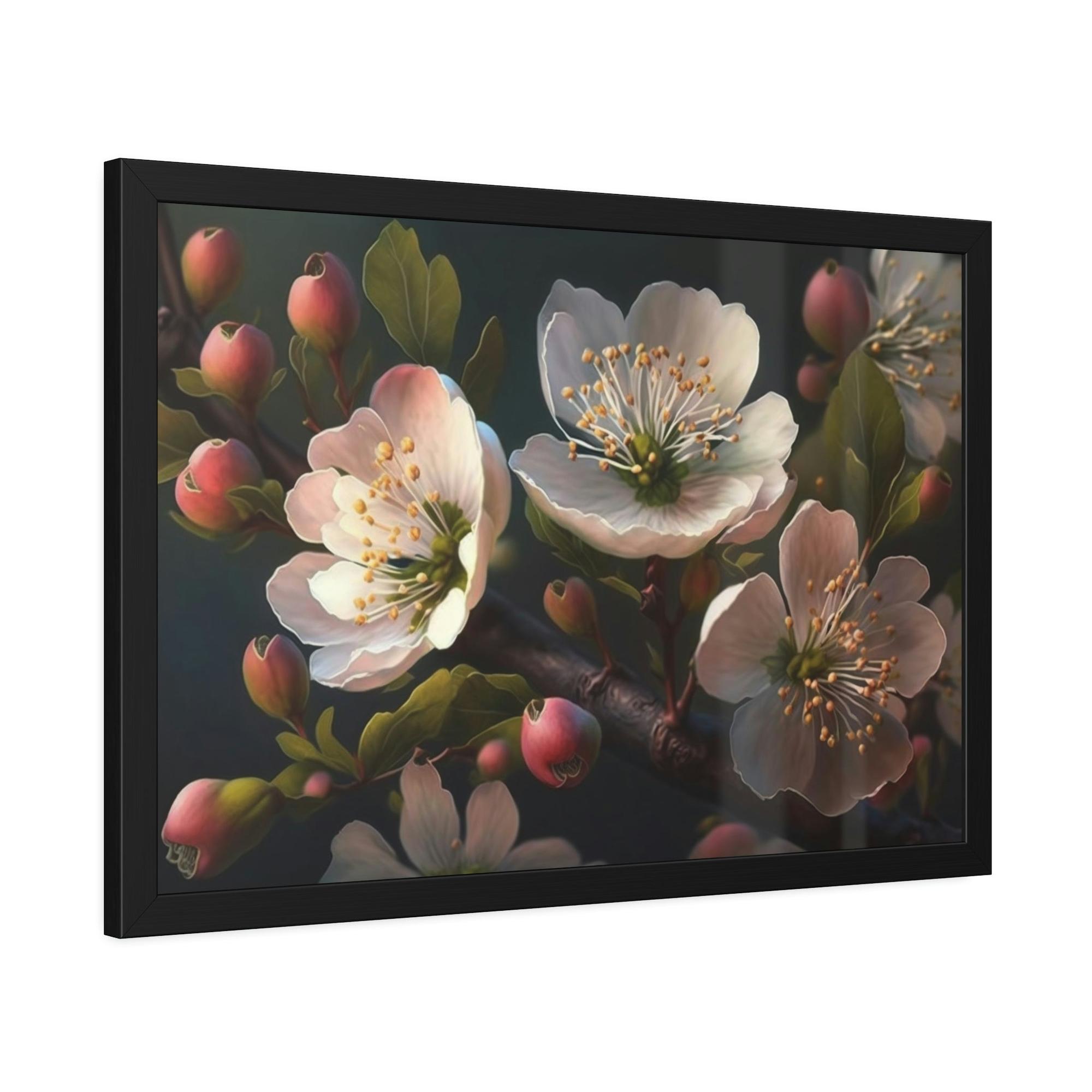 Cherry Blossoms Cherry Blossom Dreams: Natural Canvas & Poster Wall Art