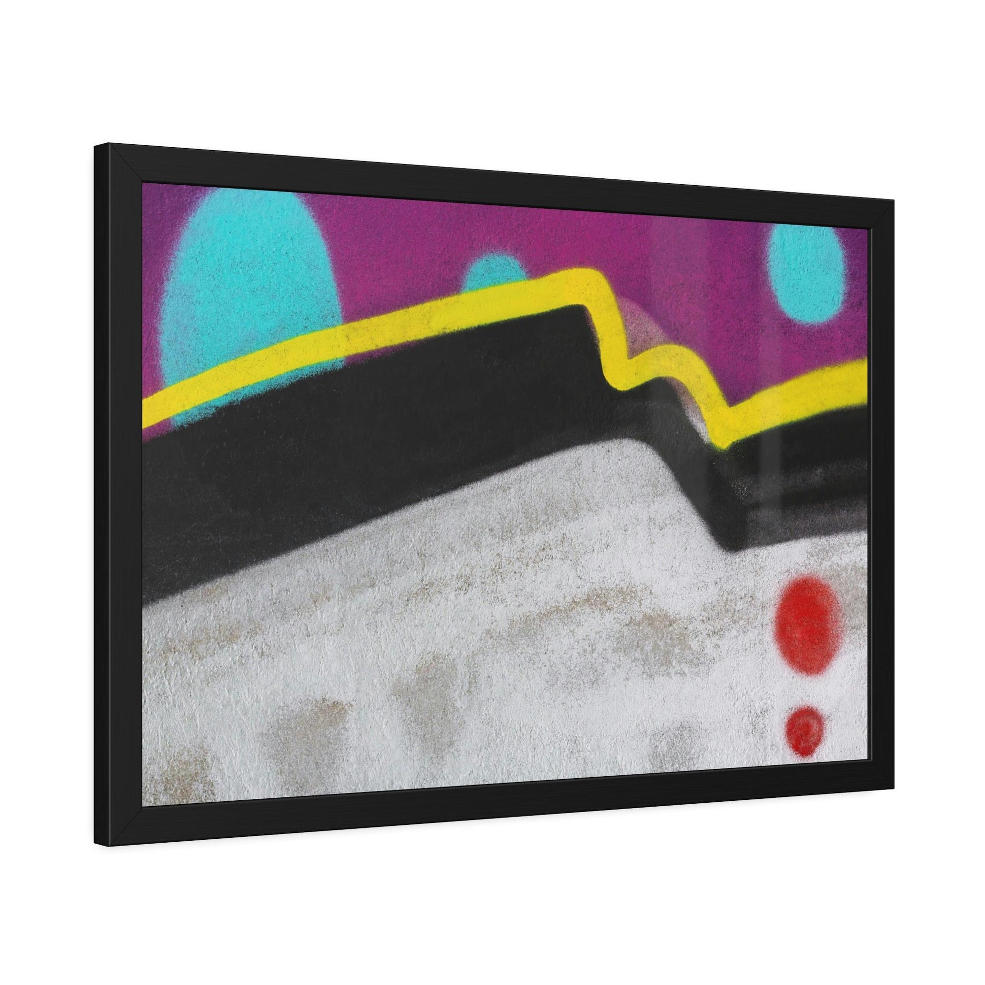 Abstract Graffiti Urban Canvas: Abstract Graffiti Art for Modern Homes
