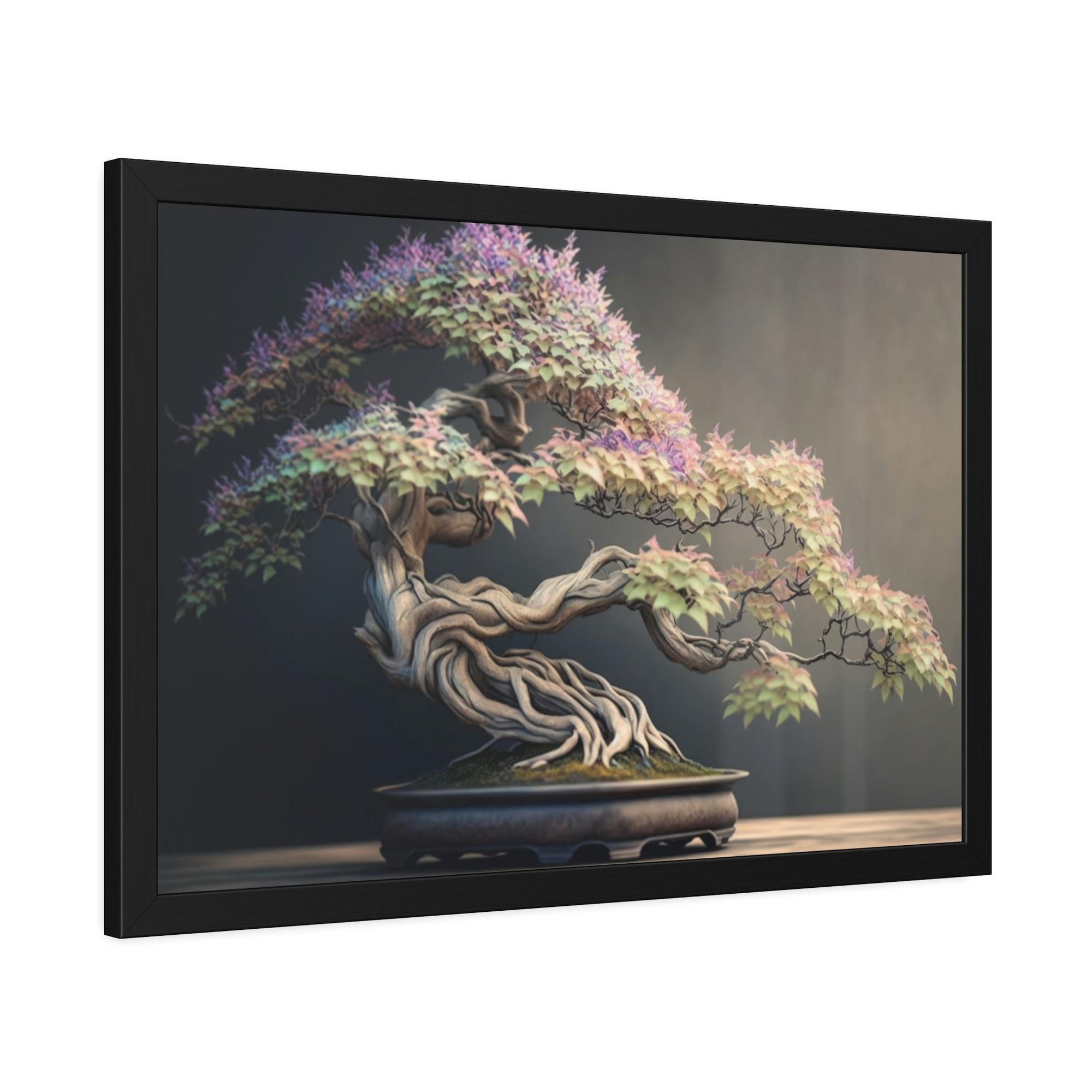 Bonsai Tree Bonsai Elegance: Wall Art and Print on Canvas with Sophisticated Bonsai Tree Art