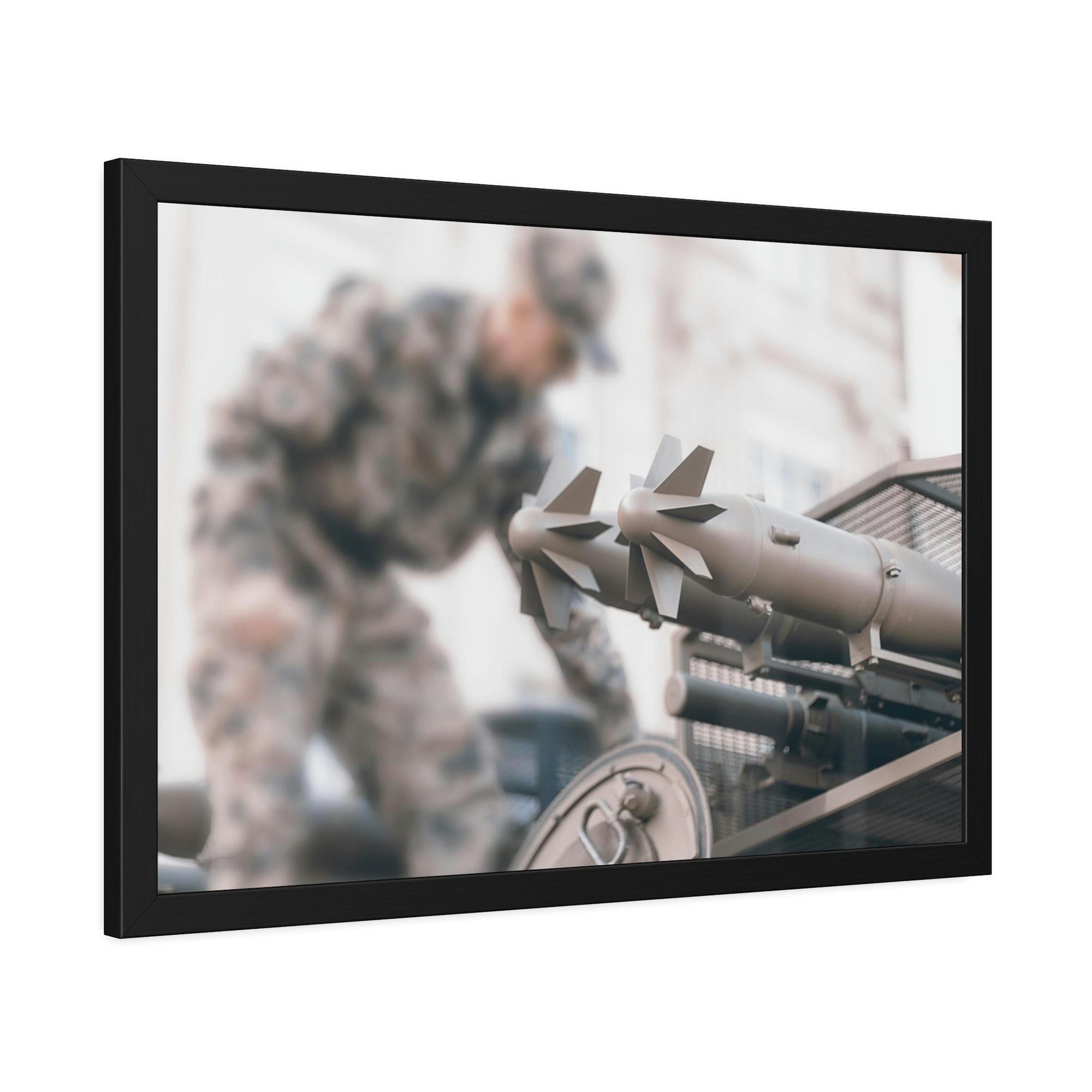 Army Patriotic Spirit: Canvas Art Featuring Army Soldiers in Action