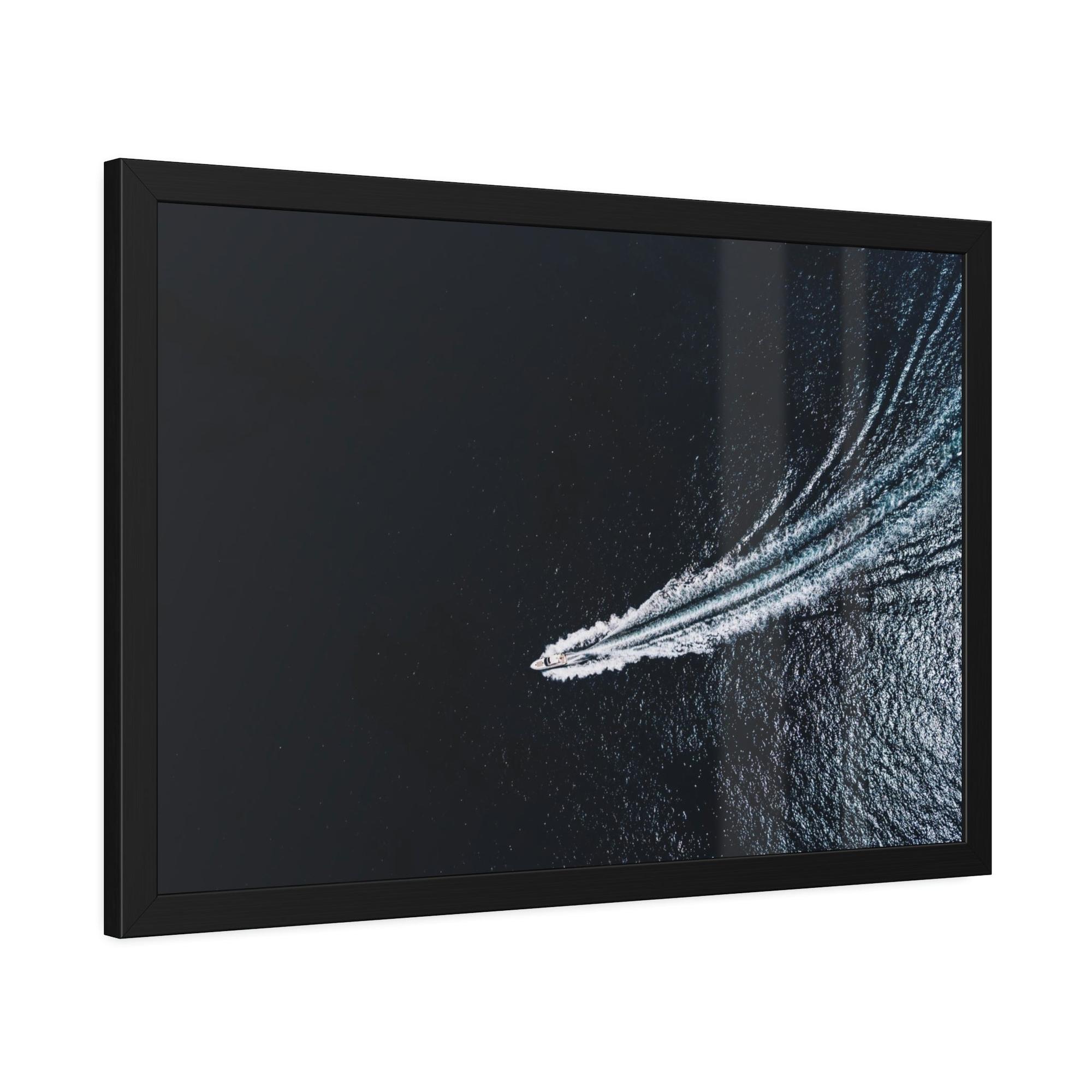 undefined Serene Seascapes: Artistic Boat Scenes on Natural Canvas