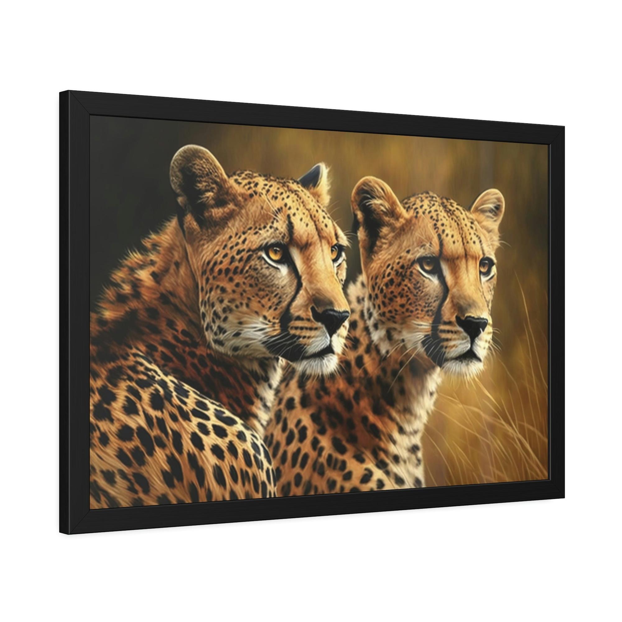 Cheetahs Graceful Predators: Cheetahs on Stunning Wall Art