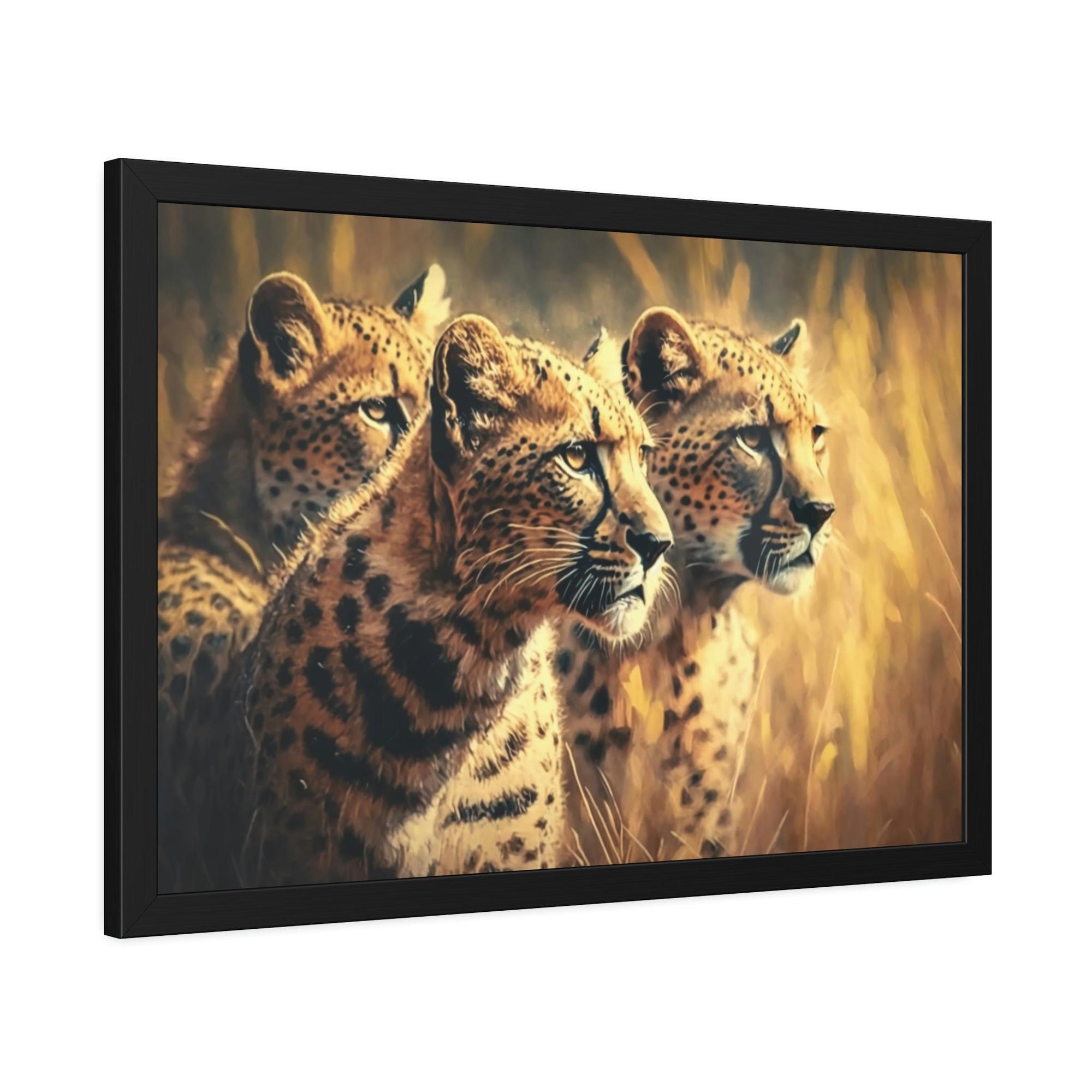 Cheetahs Safari Dreams: Majestic Cheetahs on Natural Canvas