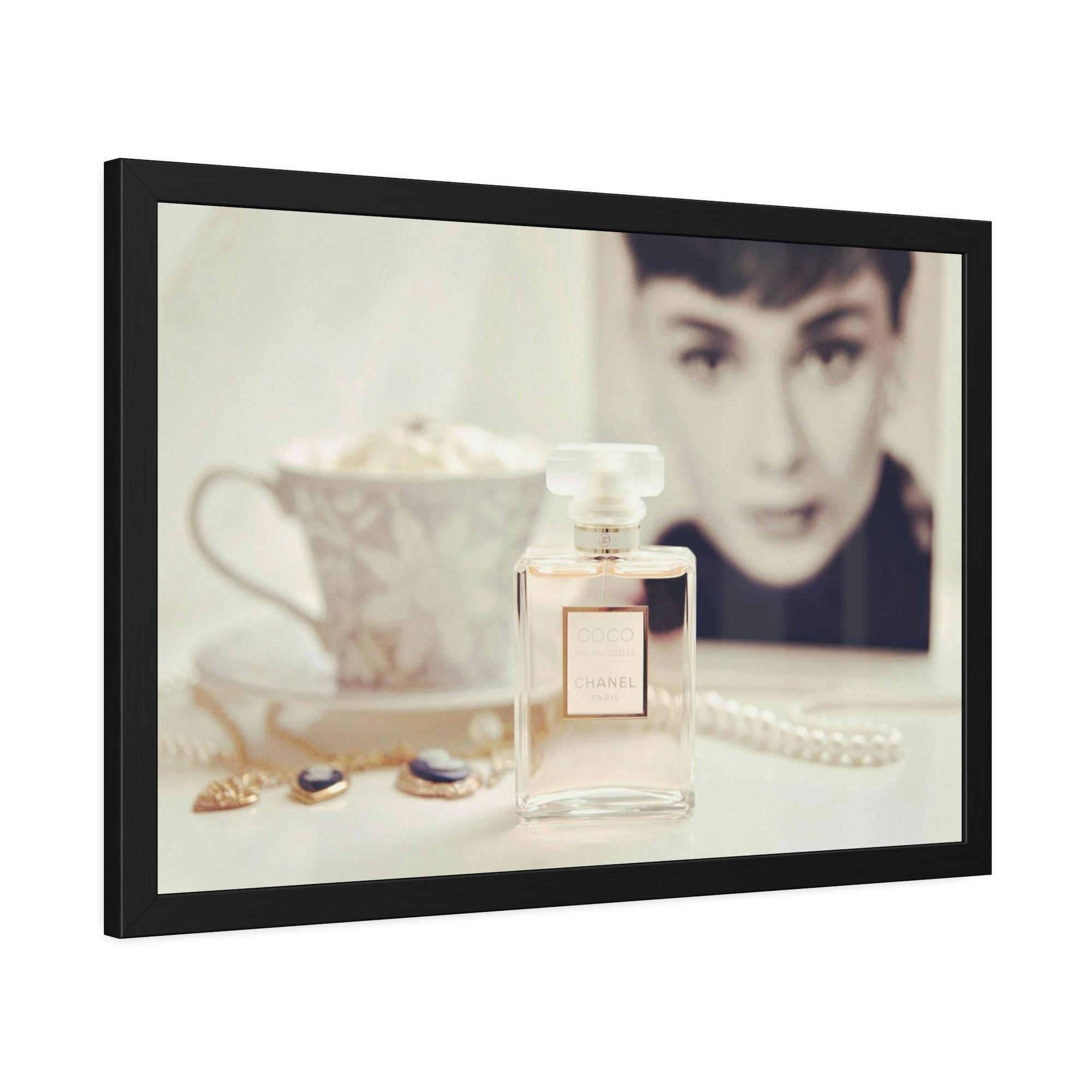 Chanel Timeless Elegance: Framed Chanel Artwork on Canvas