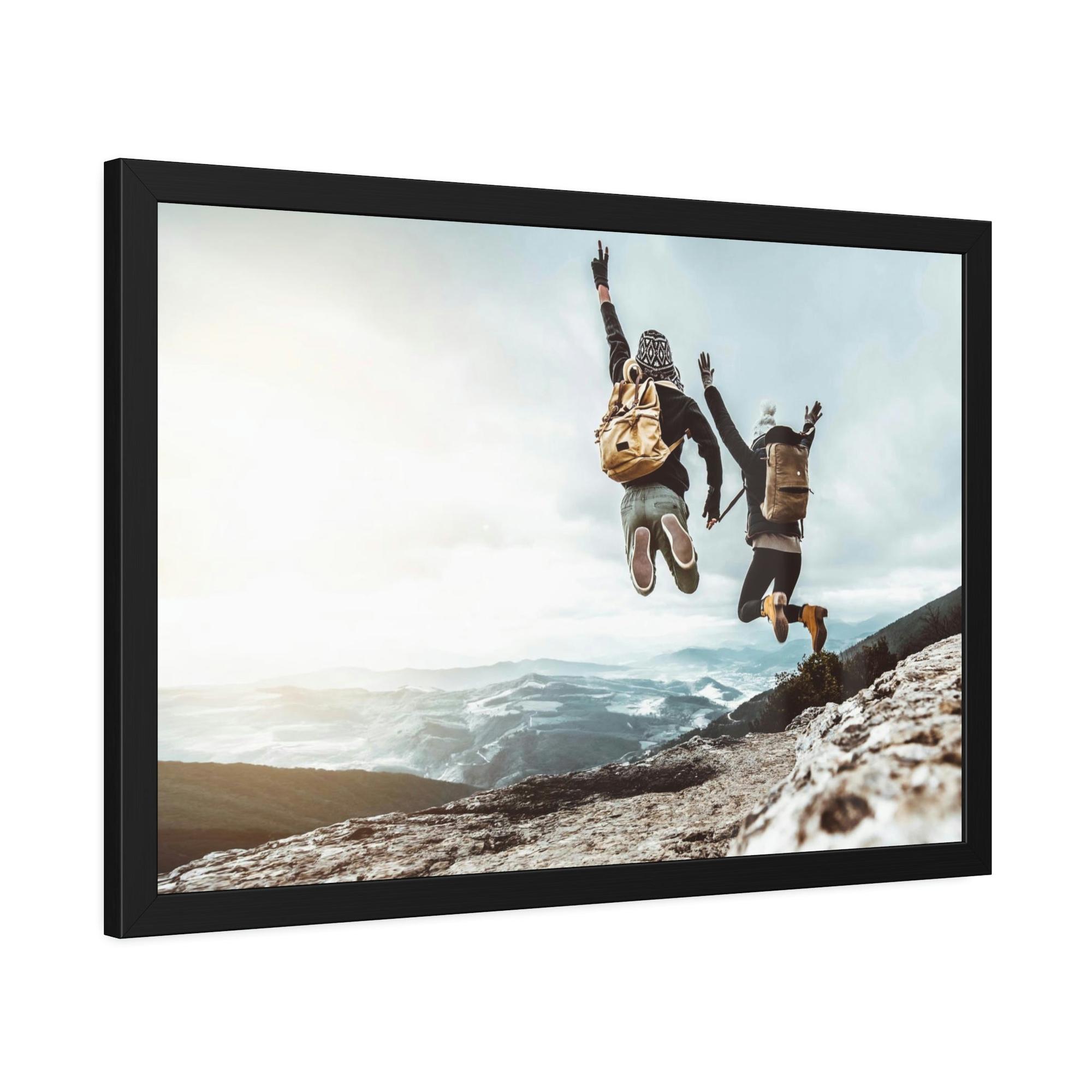 Action And Adventure The Power of Adventure in Art Form: A Vibrant Print on a Framed Poster