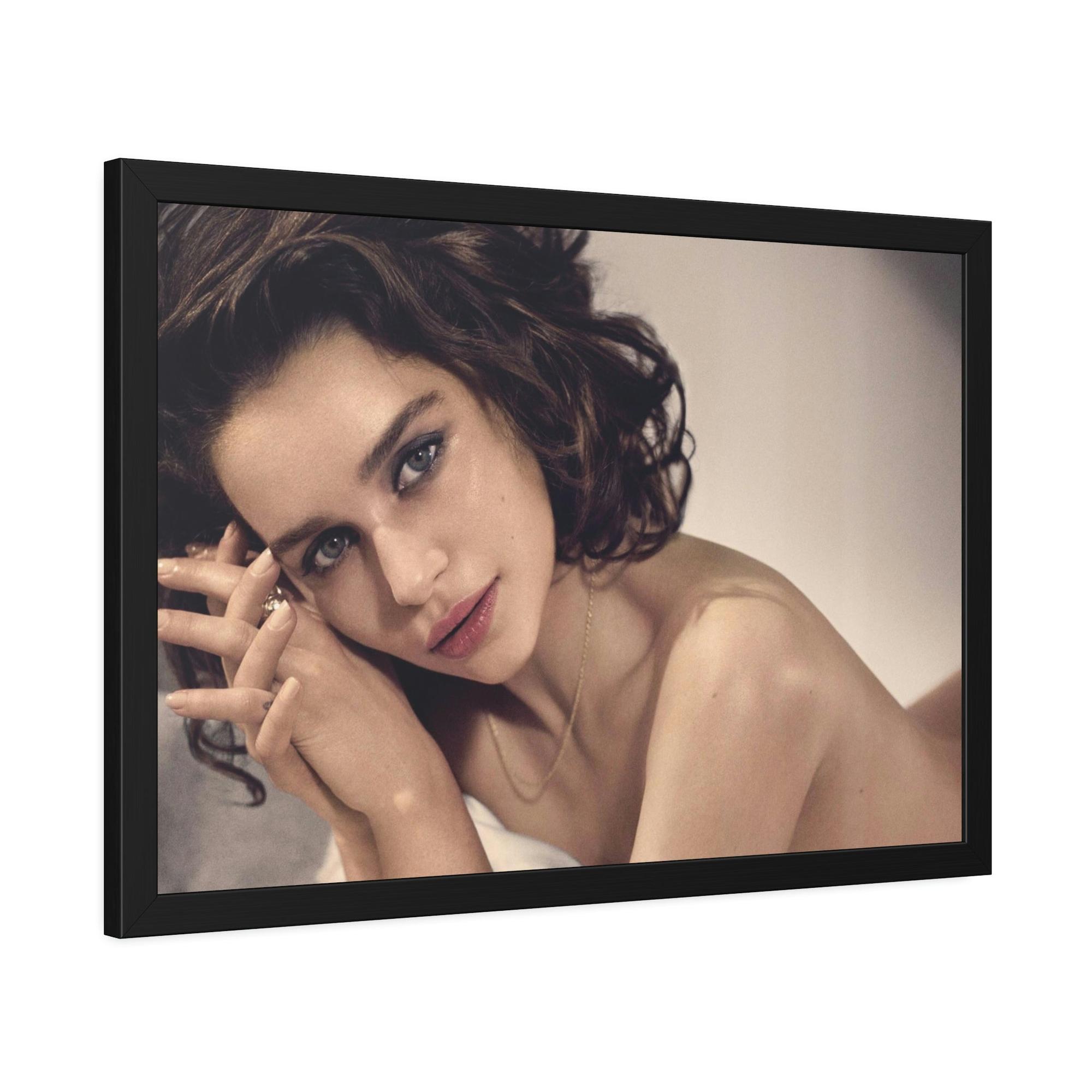 Celebrities Famous Faces: Art Prints of Celebritie on Natural Canvas