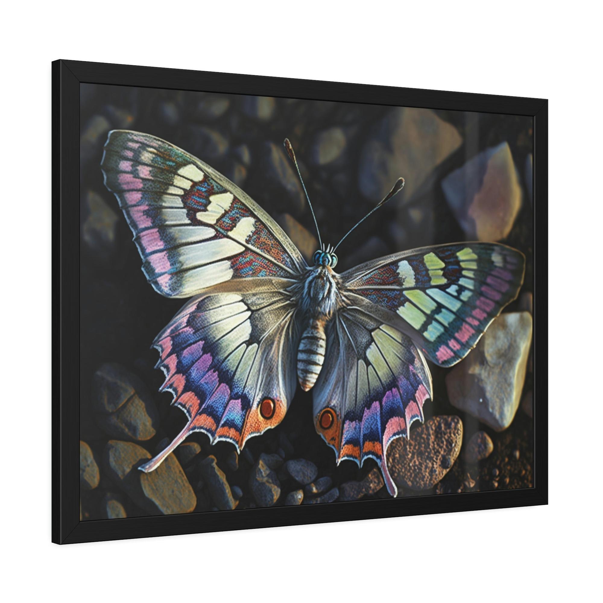 Butterflys Fluttering Wings: Natural Canvas & Poster Print of Colorful Butterflies