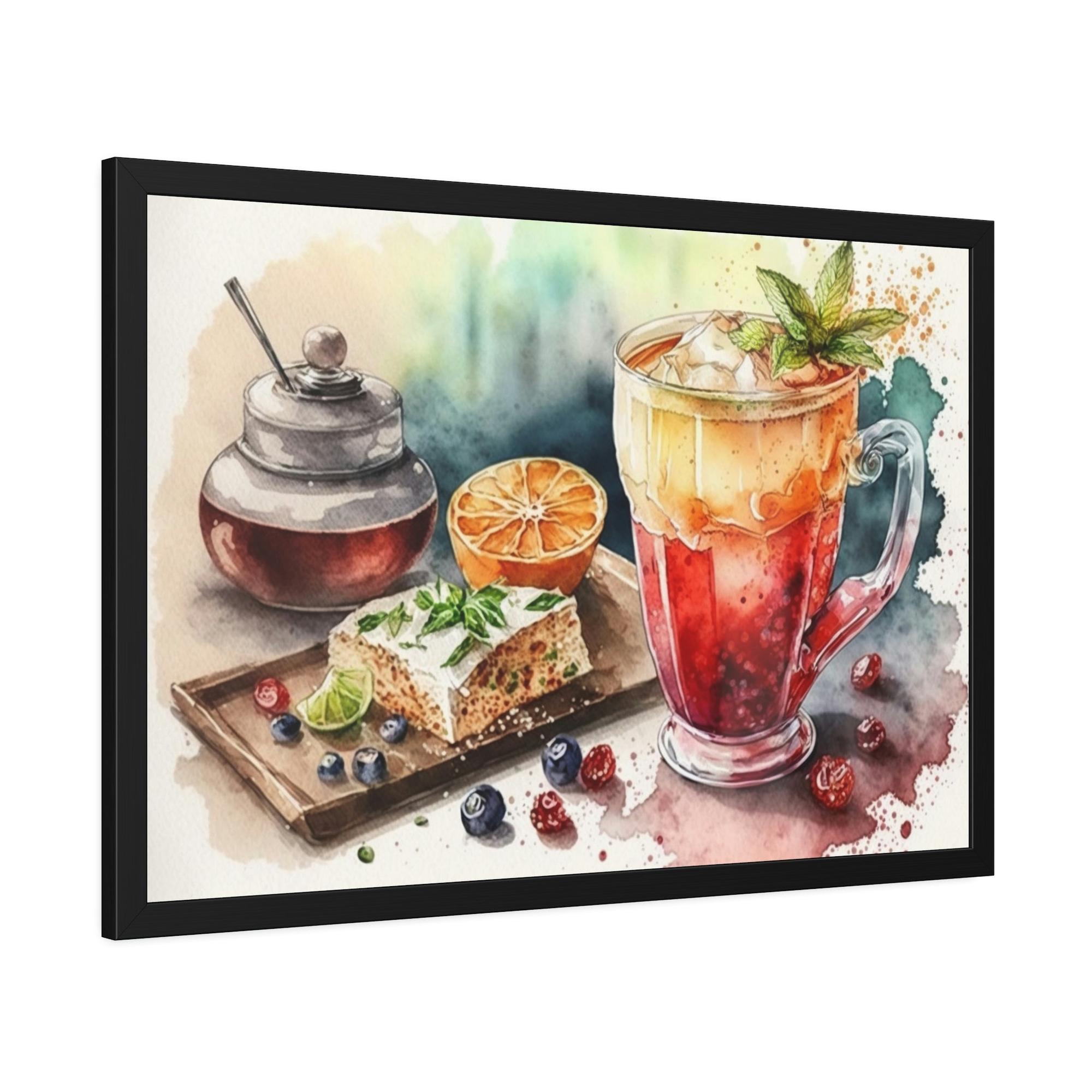 Food & Drink Food & Drink: Vibrant Framed Posters to Liven Up Your Space