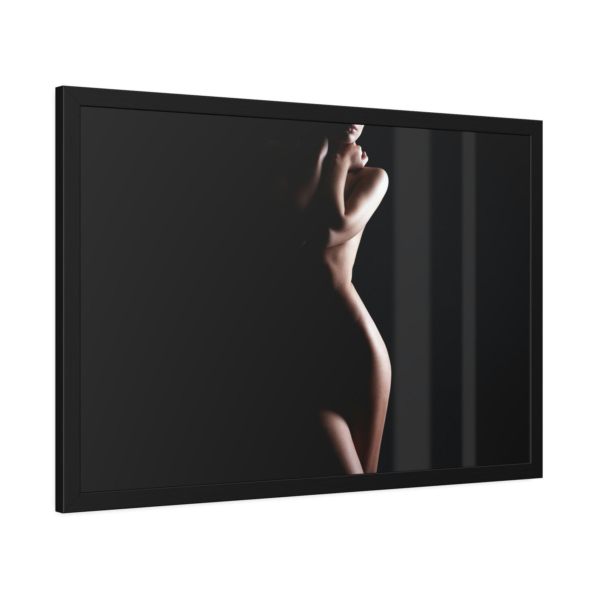 undefined Intimate Elegance: Erotic Framed Canvas & Poster Prints