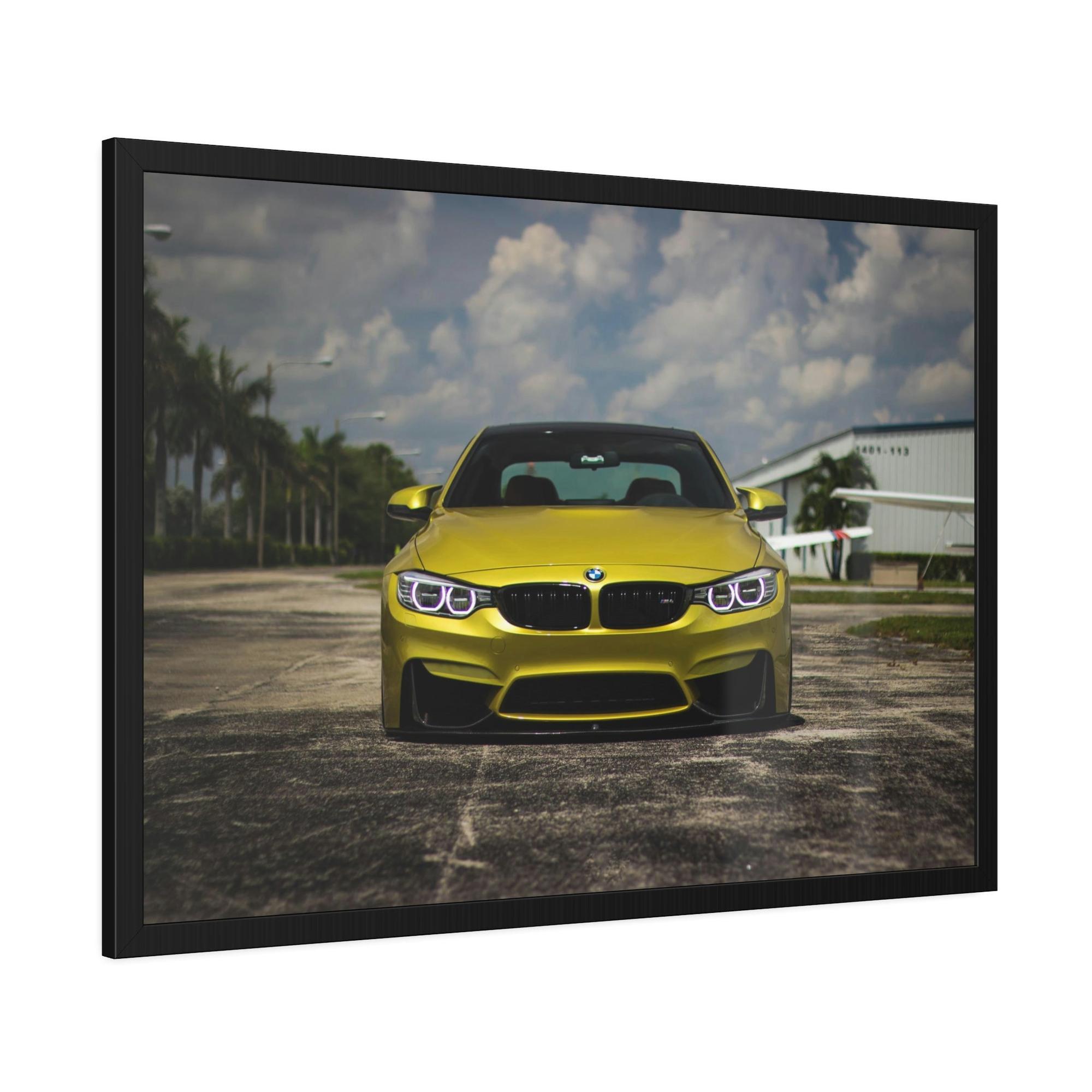 Bmw The Art of BMW: A Stunning Framed Canvas & Poster Print