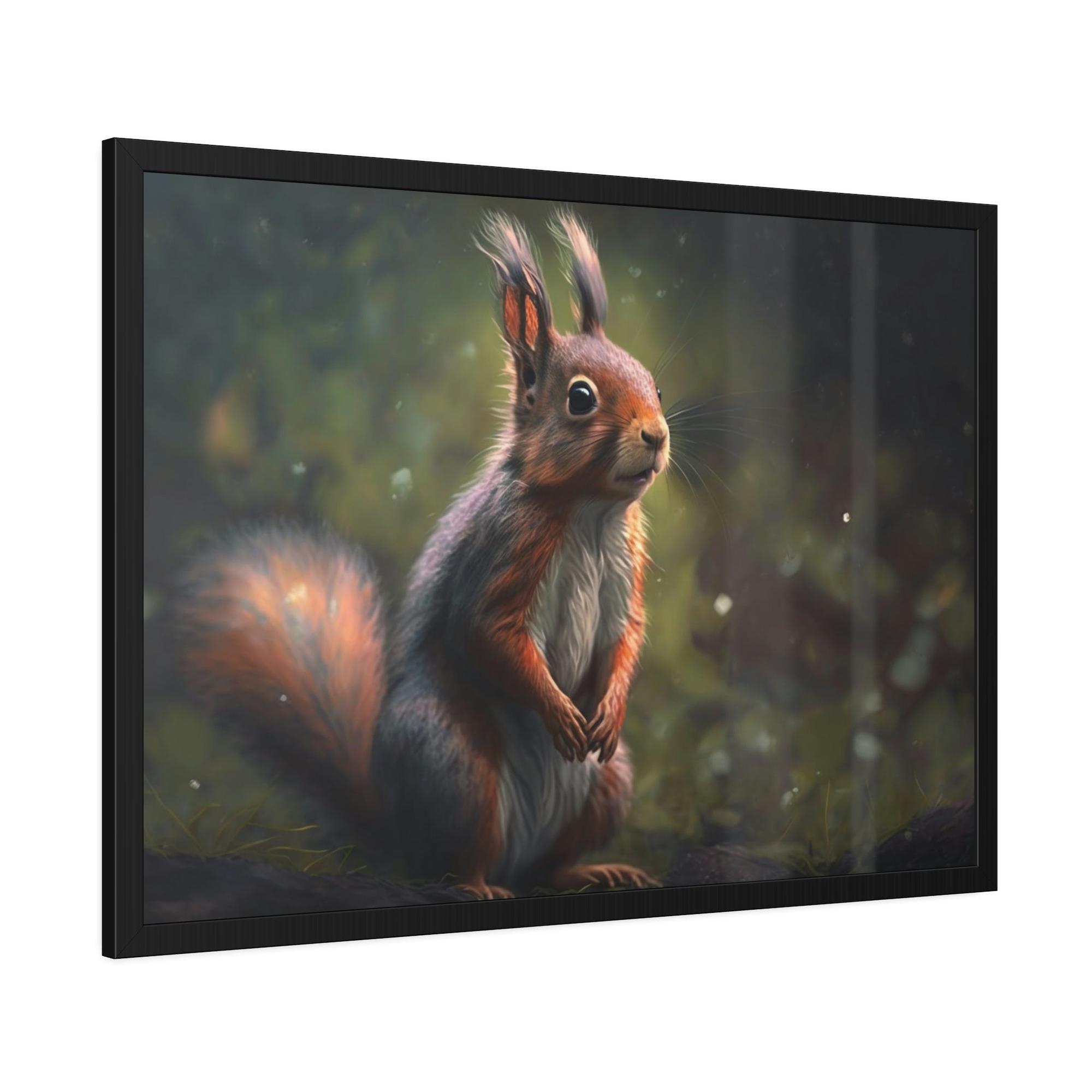 Squirrels Squirrelly Charm: A Furry Friend