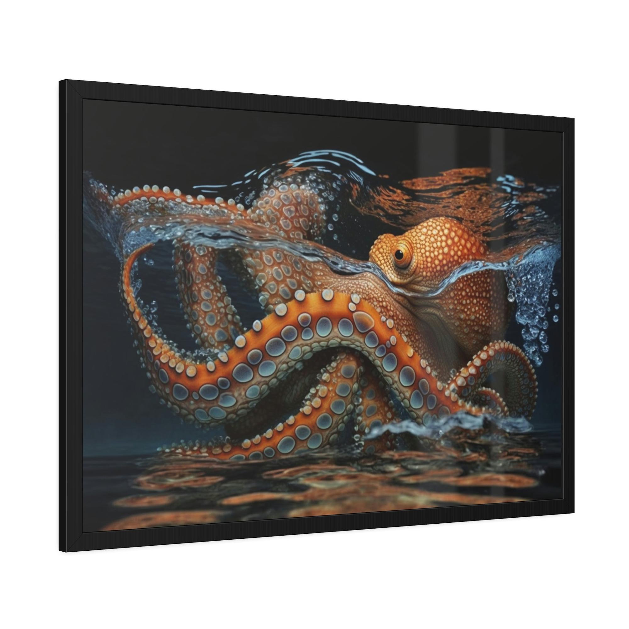 Octopuses Octopus Oasis: A Colorful Canvas Creation