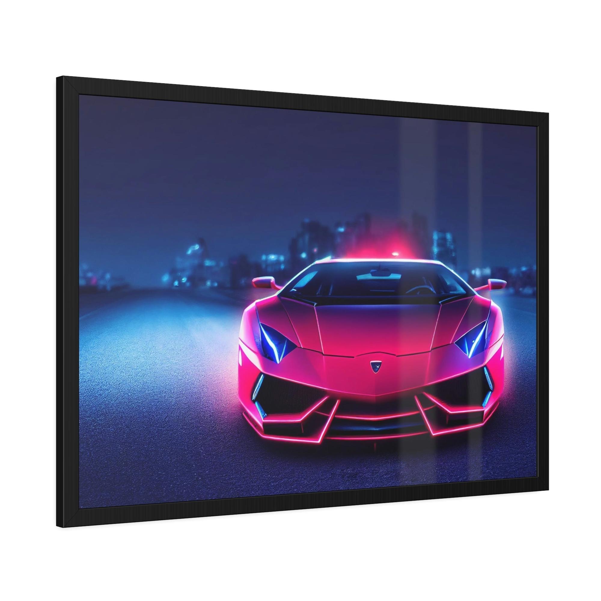 Lamborghini Elegance in Motion: Lamborghini Print on Canvas & Poster and Wall Art