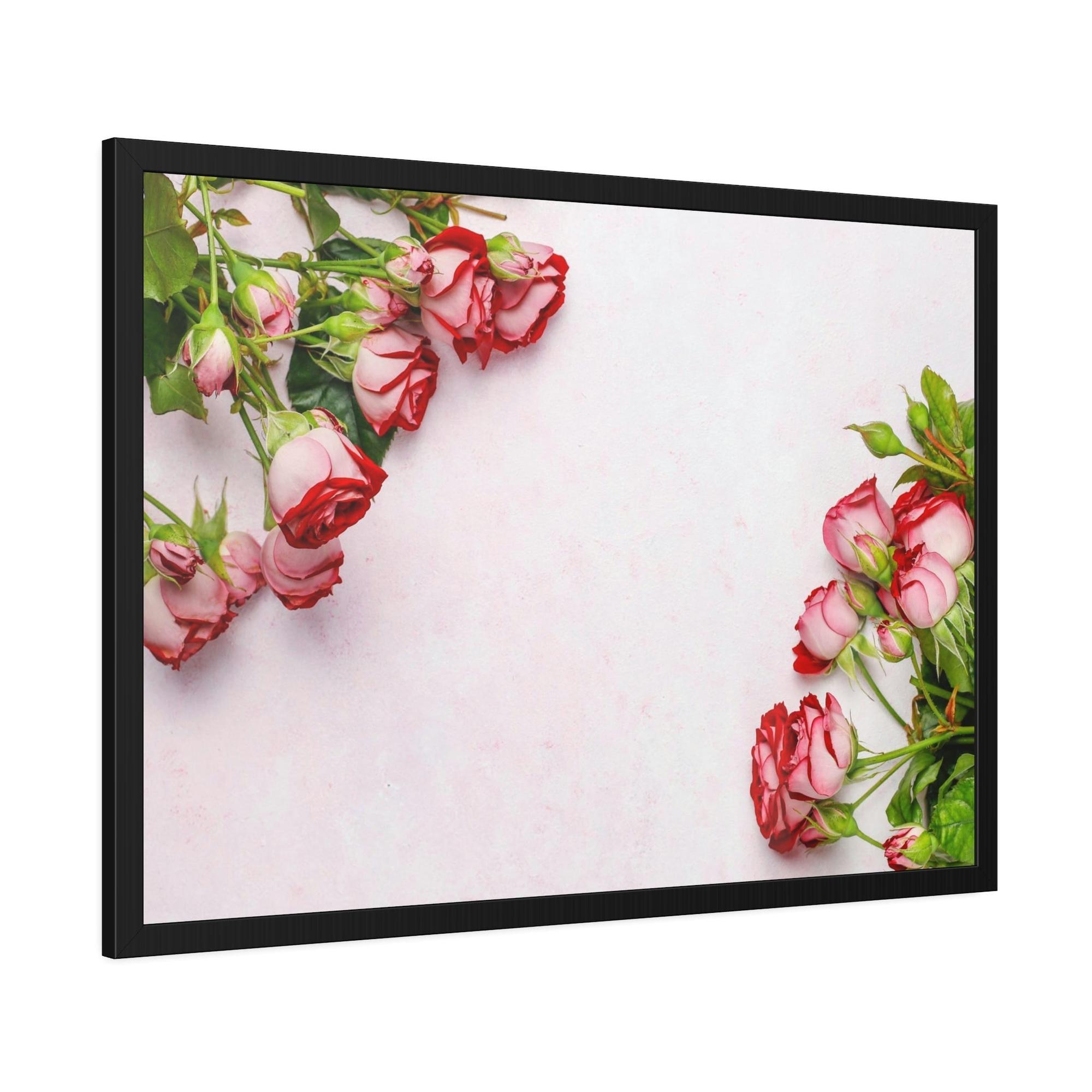 Roses The Rose's Spell: A Dreamy and Enchanting Painting on Canvas