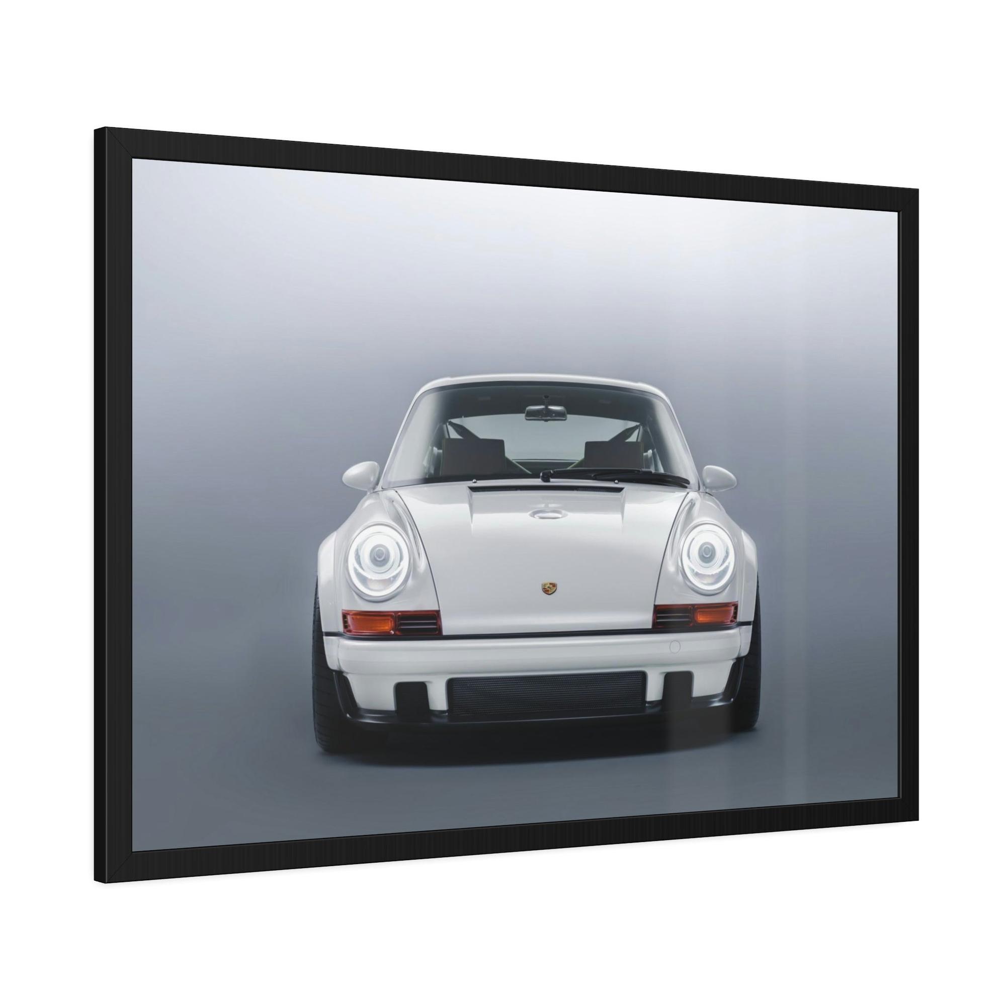 Porsche Sleek Sophistication: Canvas Wall Art Print of the Porsche Aesthetic