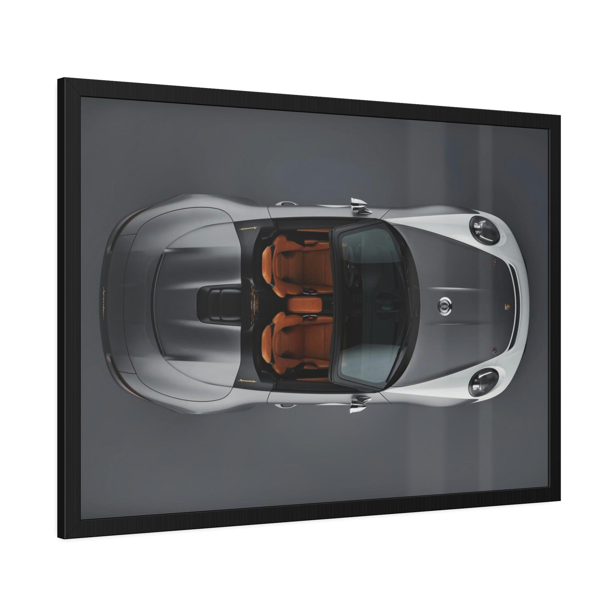 Porsche The Perfect Porsche: High-Quality Print on Canvas of the Iconic Sports Car for Your Home Decor