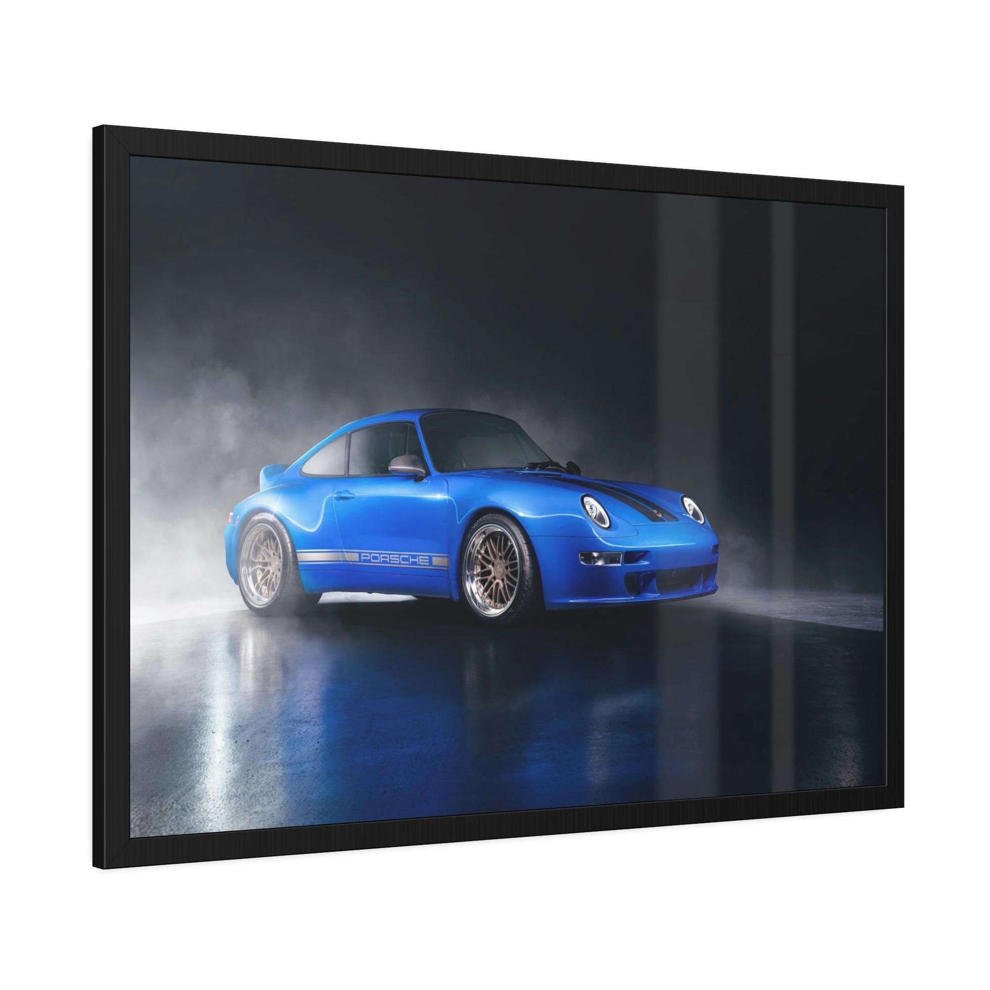 Porsche Porsche Heritage: Classic Poster Print of a Vintage Porsche