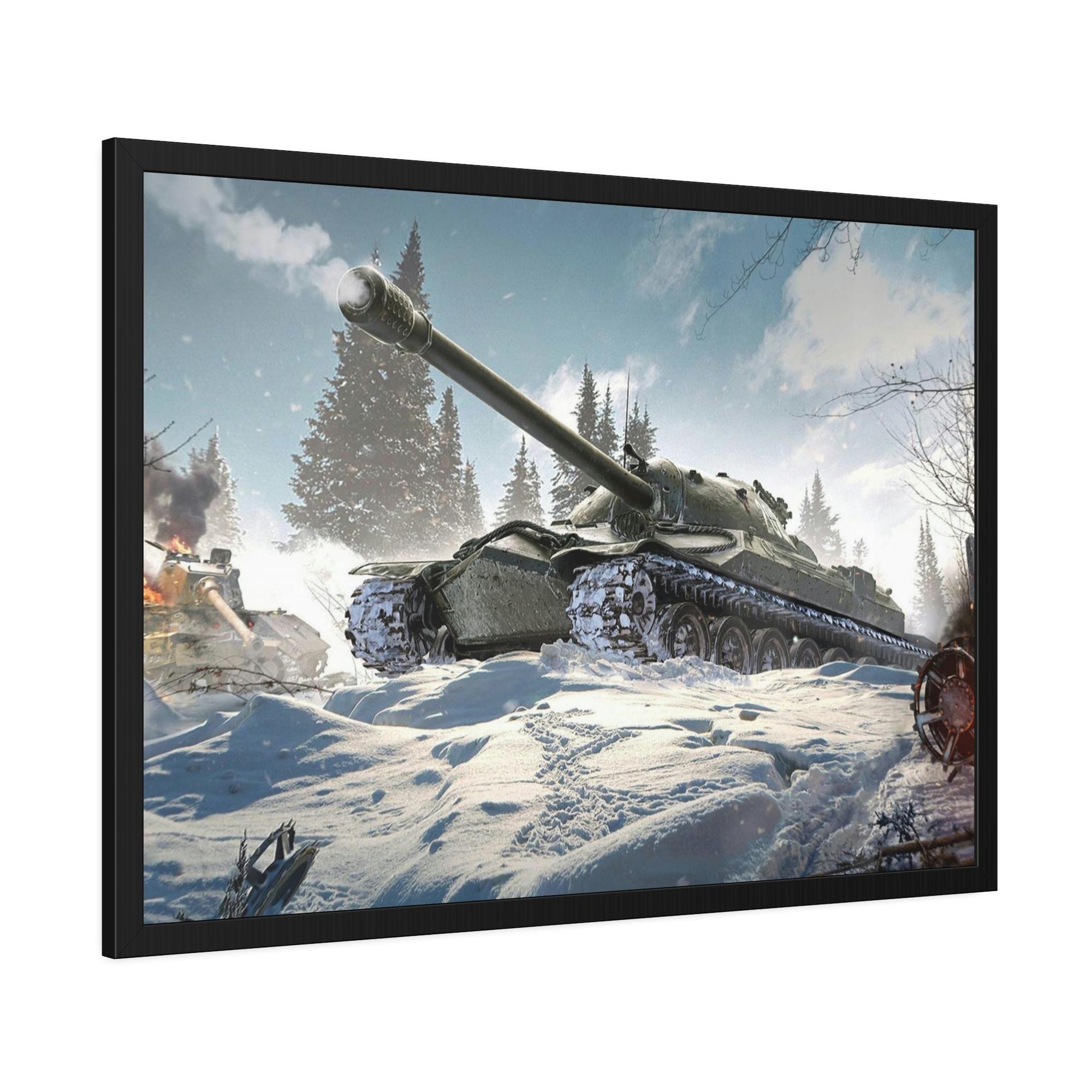 World Of Tanks Steel Titans Clash: Epic World of Tanks Canvas & Poster Wall Art