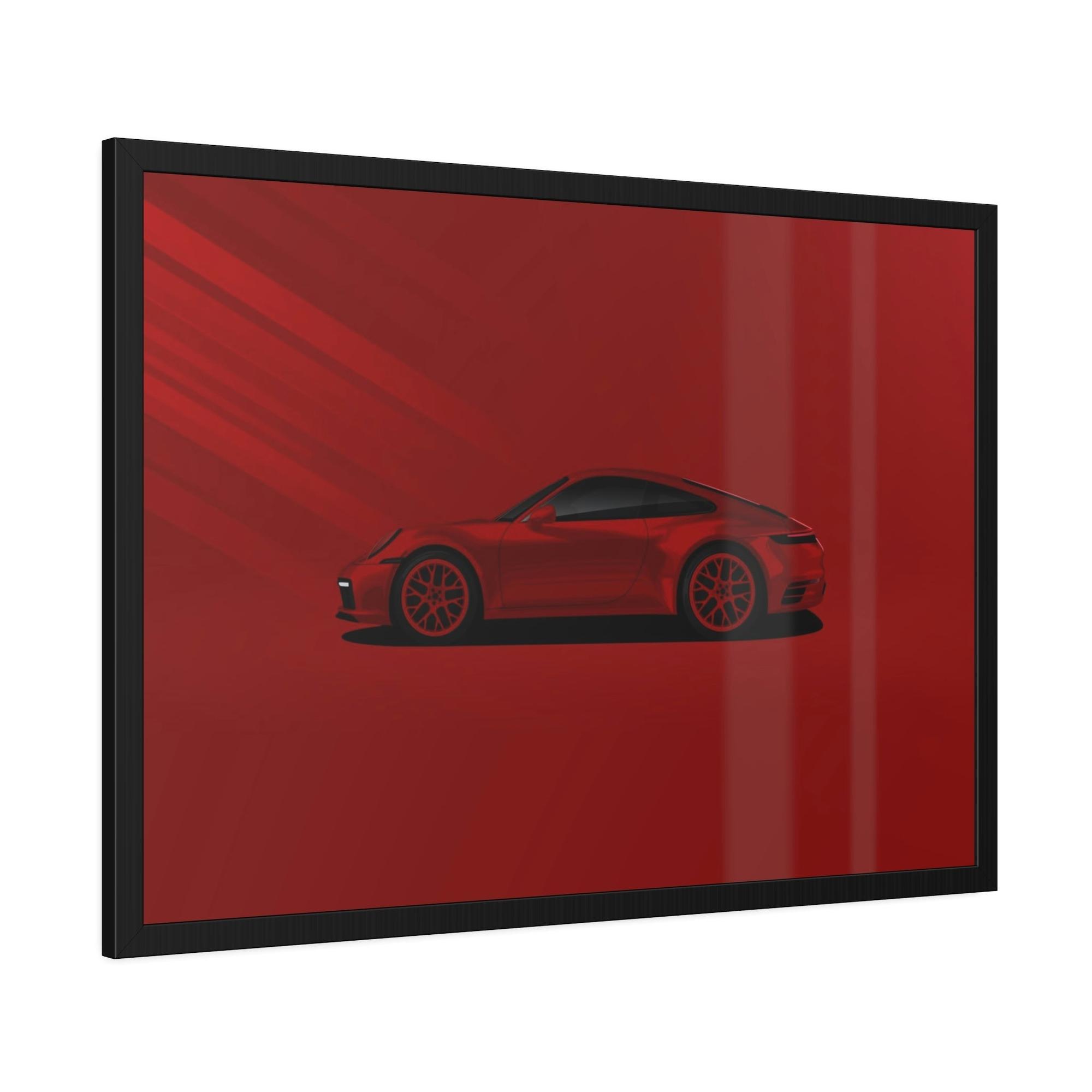 Porsche Porsche's Vibrant Energy: A Print on Canvas & Poster for Inspiration