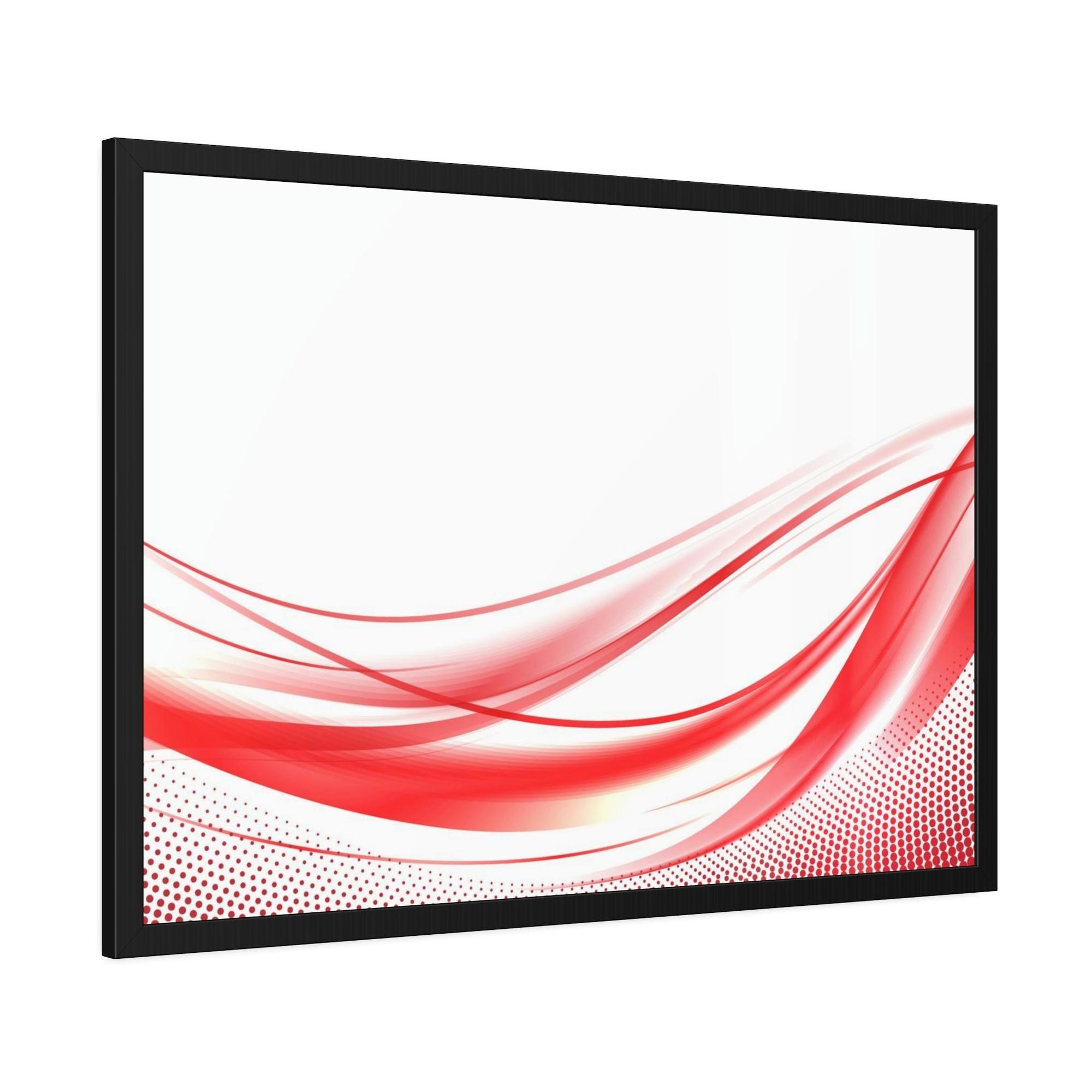 Red Abstract Art The Art of Emotion: Red Abstract Wall Art and Print on Canvas & Poster