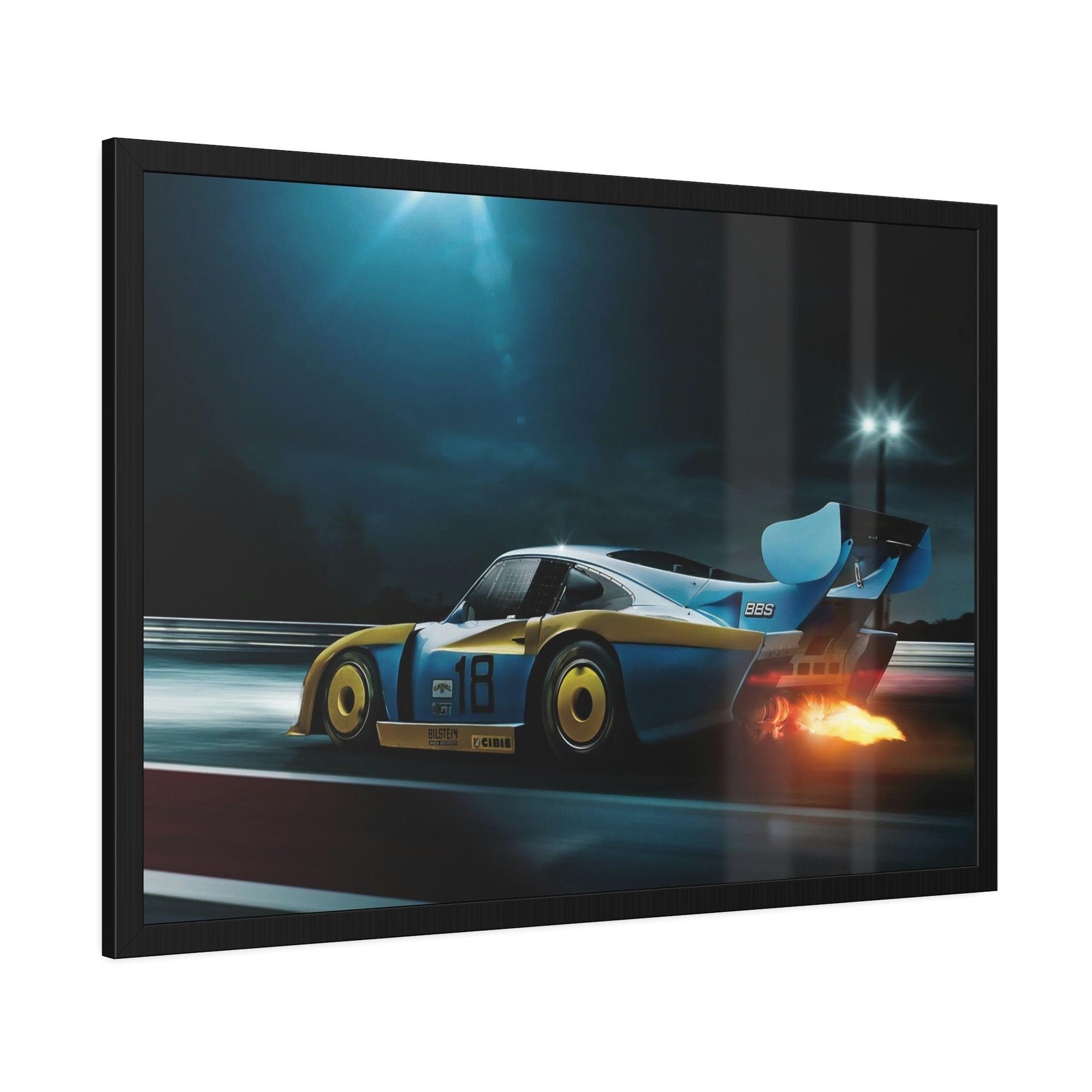 Porsche Porsche in Motion: Dynamic Canvas Wall Art for Auto Aficionados