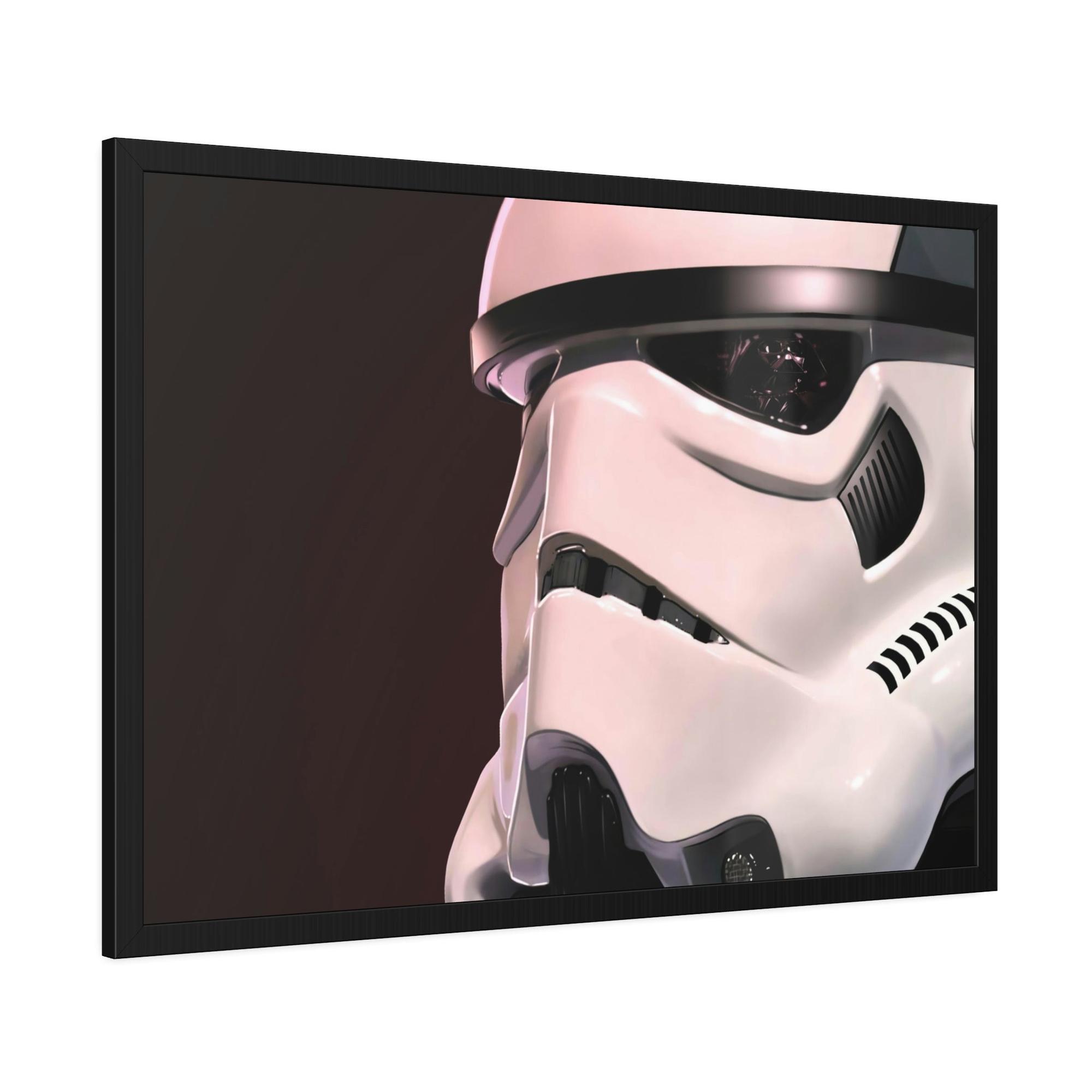 Star Wars R2-W0: The White Droid's Journey in Star Wars - Framed Canvas & Poster Art