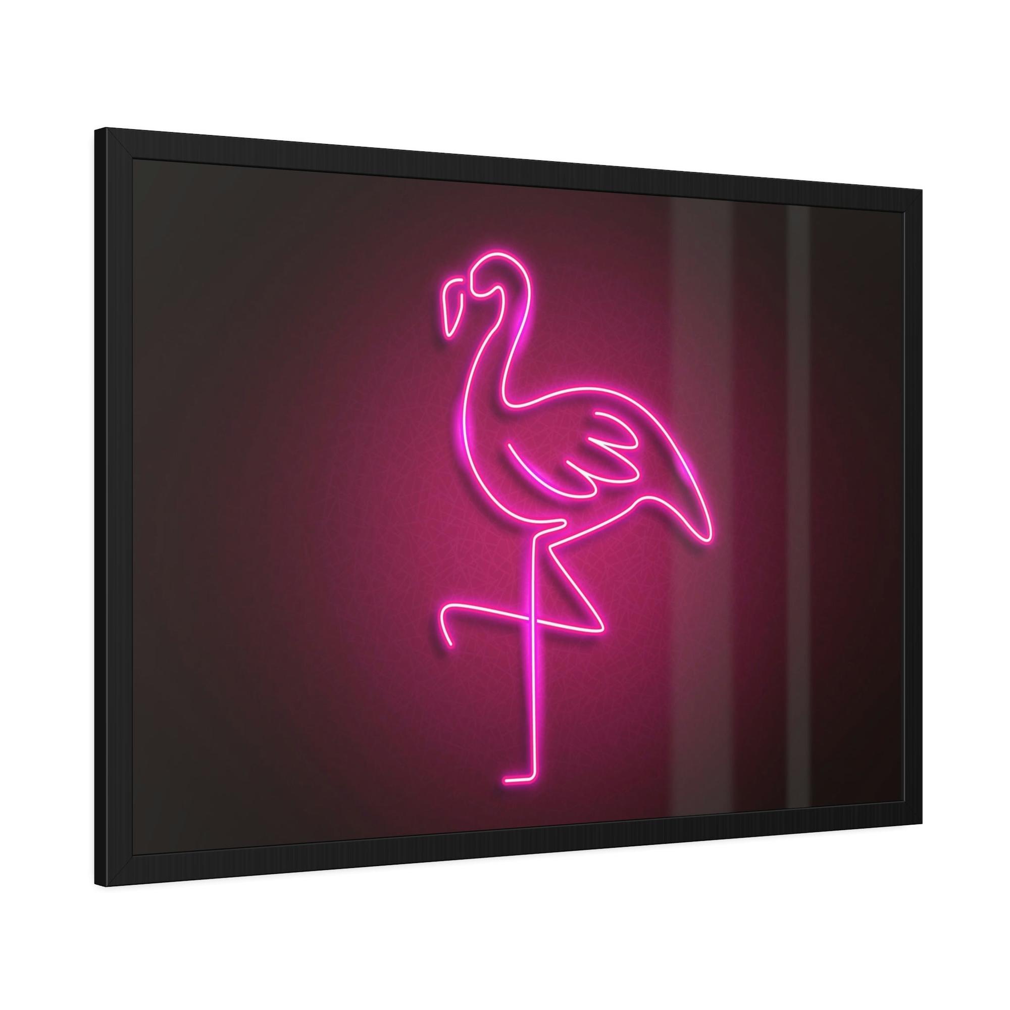 Neon Luminous Nightscape: Neon-inspired Canvas Prints for Stunning Wall Art Decor