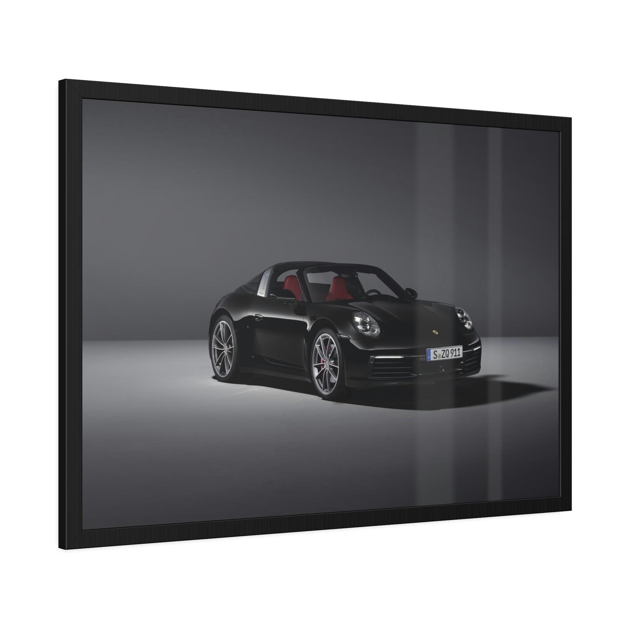 Porsche The Art of Porsche: A Natural Canvas & Poster Print of the Iconic Car Brand